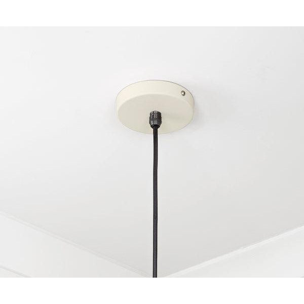 Smooth Nickel Frankley Pendant in Teasel | From The Anvil-Ceiling Pendants-Yester Home