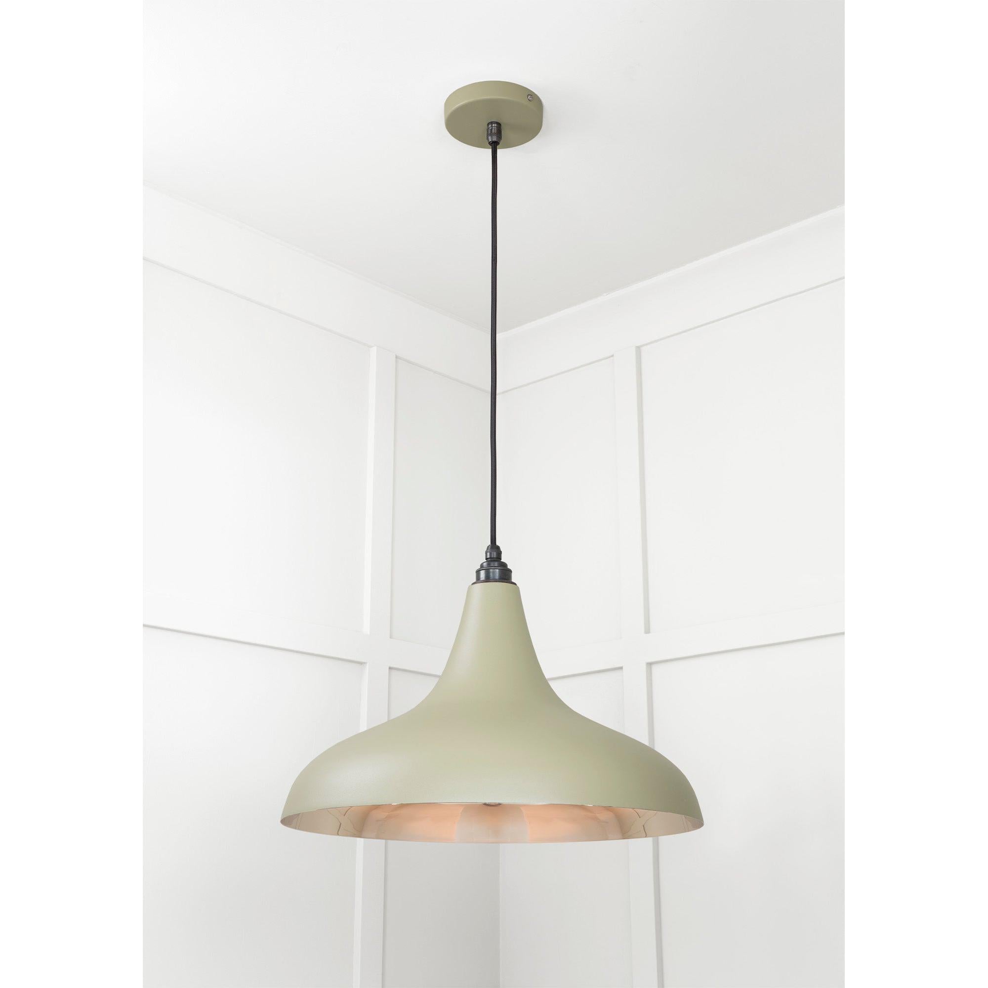 Smooth Nickel Frankley Pendant in Tump | From The Anvil - Ceiling Lights - From The Anvil - Yester Home