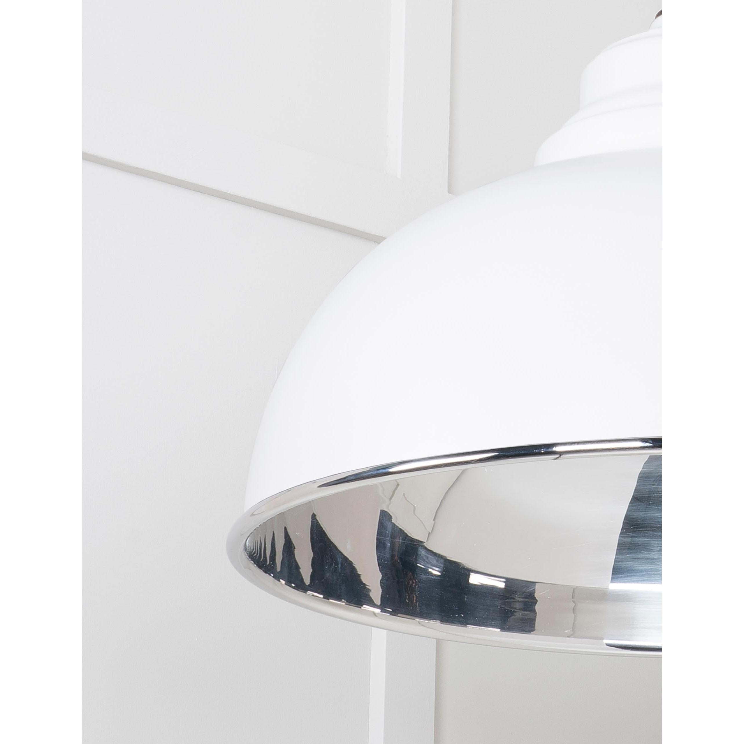 Smooth Nickel Harborne Pendant in Flock | From The Anvil - Harborne - From The Anvil - Yester Home
