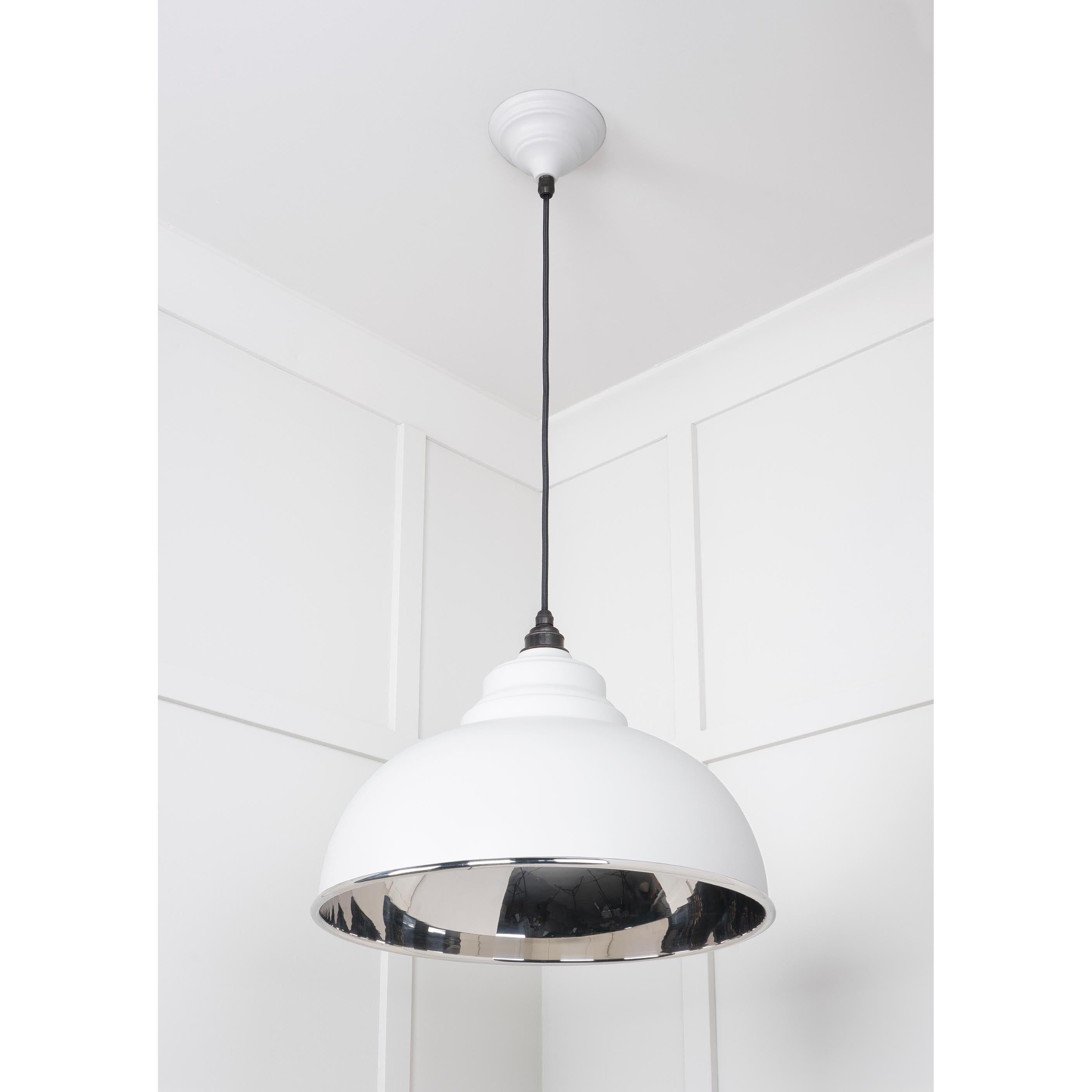 Smooth Nickel Harborne Pendant in Flock | From The Anvil - Harborne - From The Anvil - Yester Home