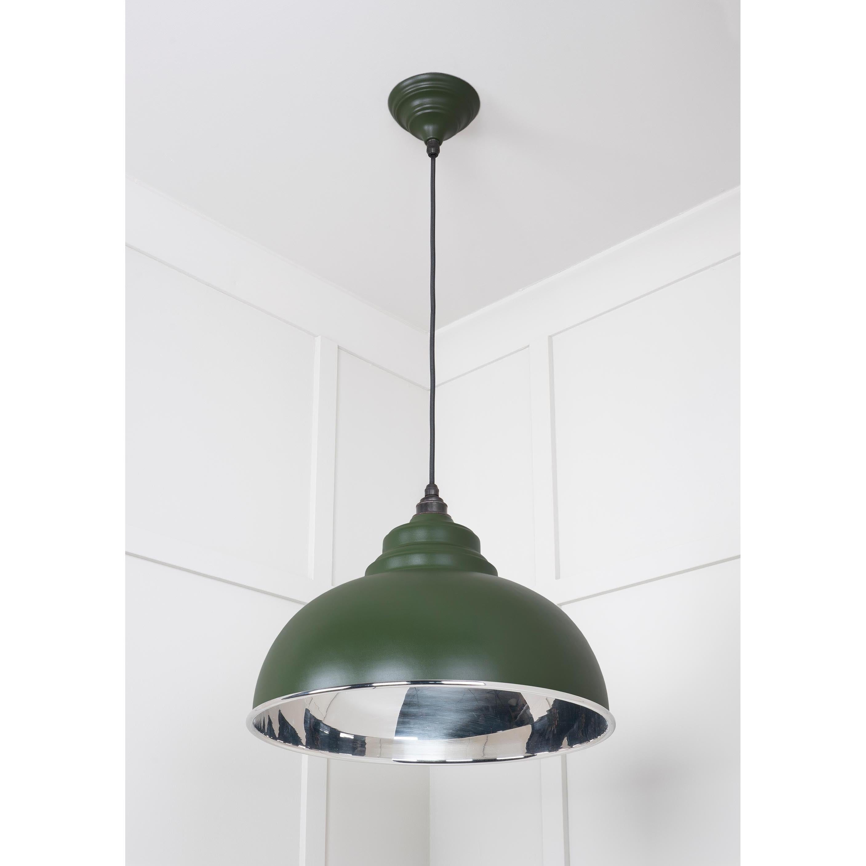 Smooth Nickel Harborne Pendant in Heath | From The Anvil - Harborne - From The Anvil - Yester Home