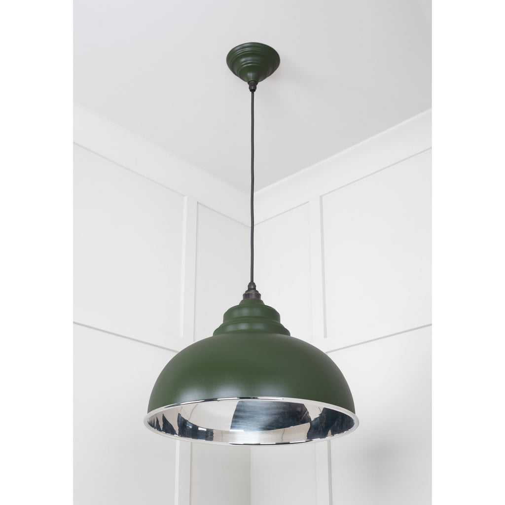 Smooth Nickel Harborne Pendant in Heath | From The Anvil-Harborne-Yester Home