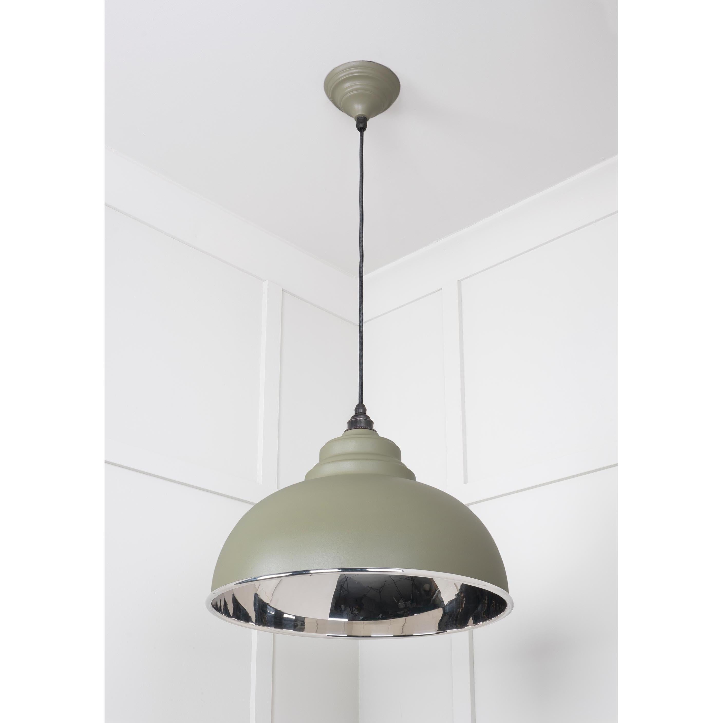 Smooth Nickel Harborne Pendant in Tump | From The Anvil - Harborne - From The Anvil - Yester Home