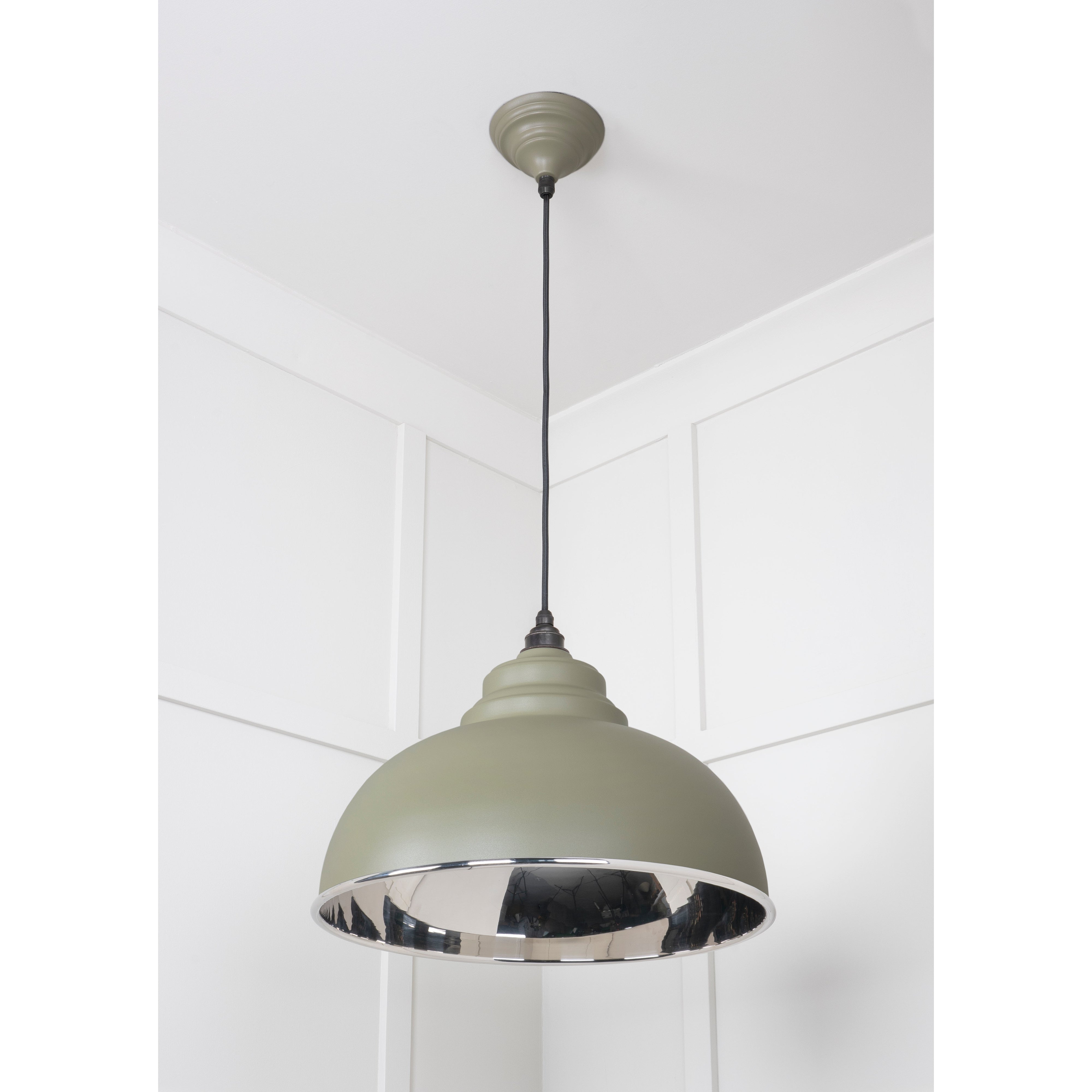 Smooth Nickel Harborne Pendant in Tump | From The Anvil-Harborne-Yester Home