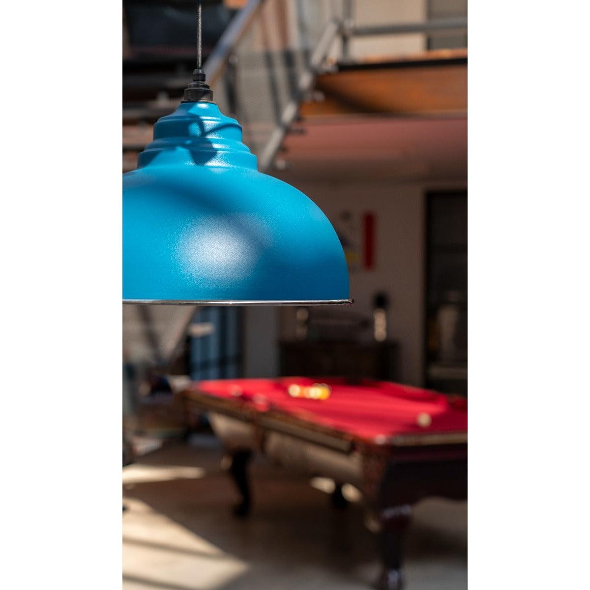 Smooth Nickel Harborne Pendant in Upstream | From The Anvil-Harborne-Yester Home