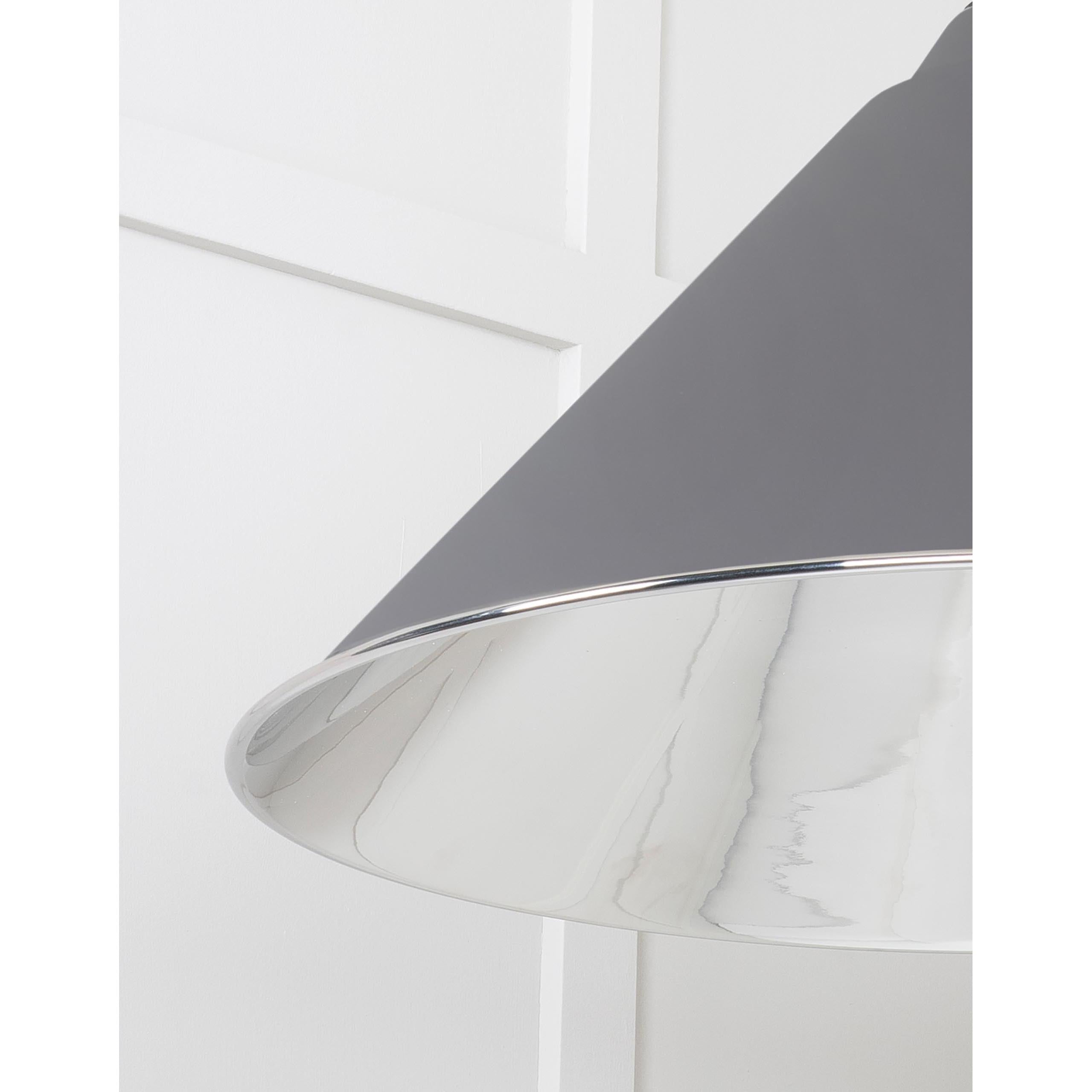 Smooth Nickel Hockley Pendant in Bluff | From The Anvil - Hockley - From The Anvil - Yester Home