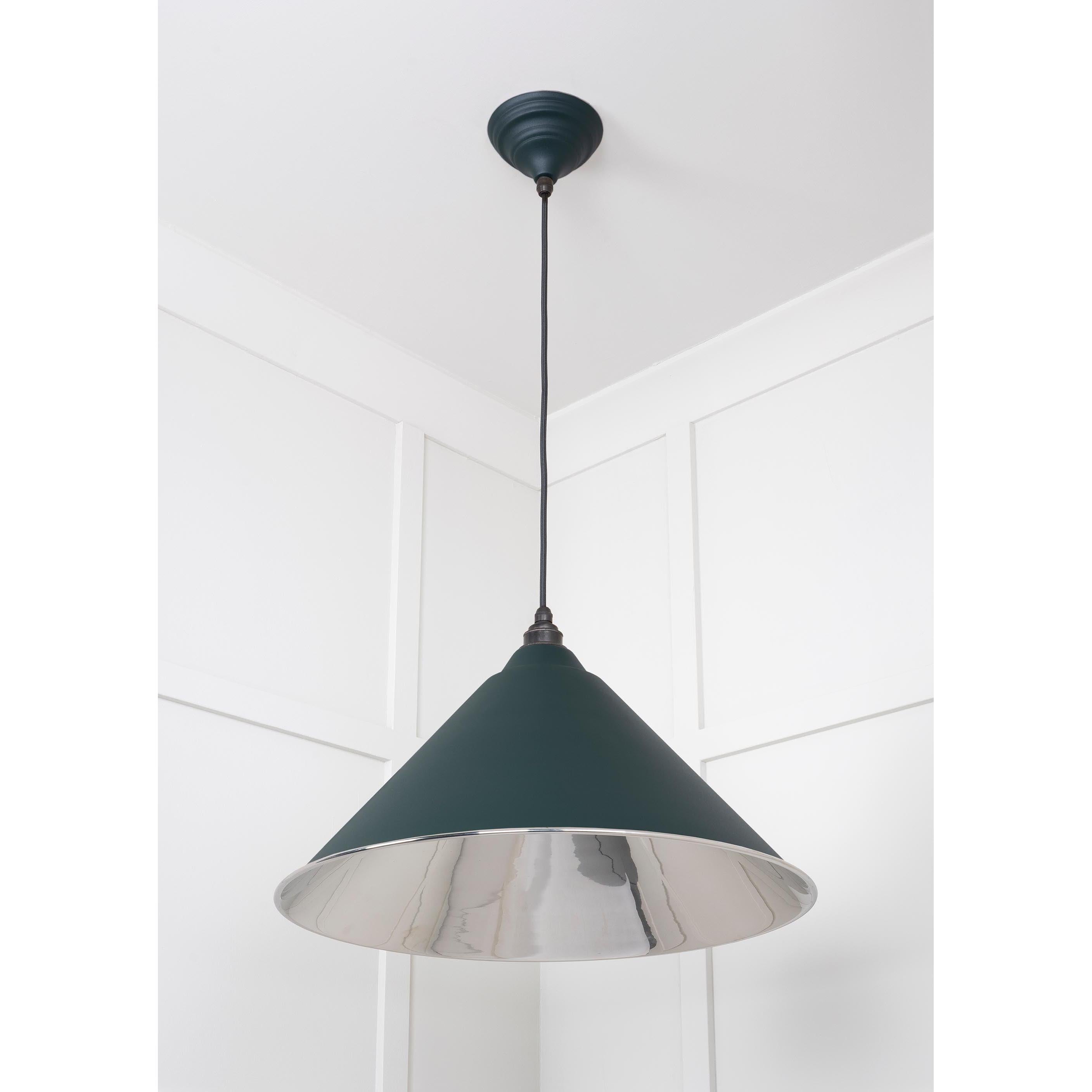 Smooth Nickel Hockley Pendant in Dingle | From The Anvil - Hockley - From The Anvil - Yester Home
