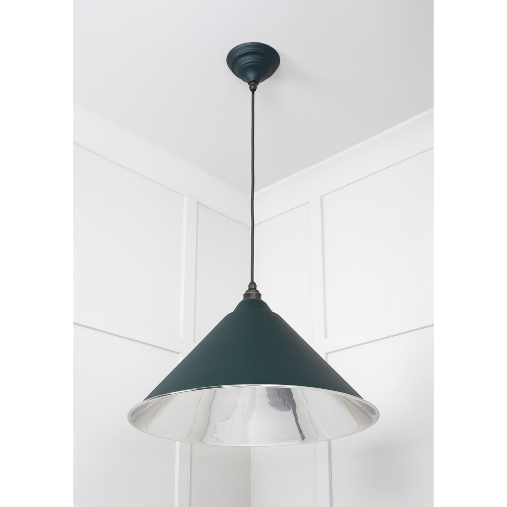 Smooth Nickel Hockley Pendant in Dingle | From The Anvil-Hockley-Yester Home
