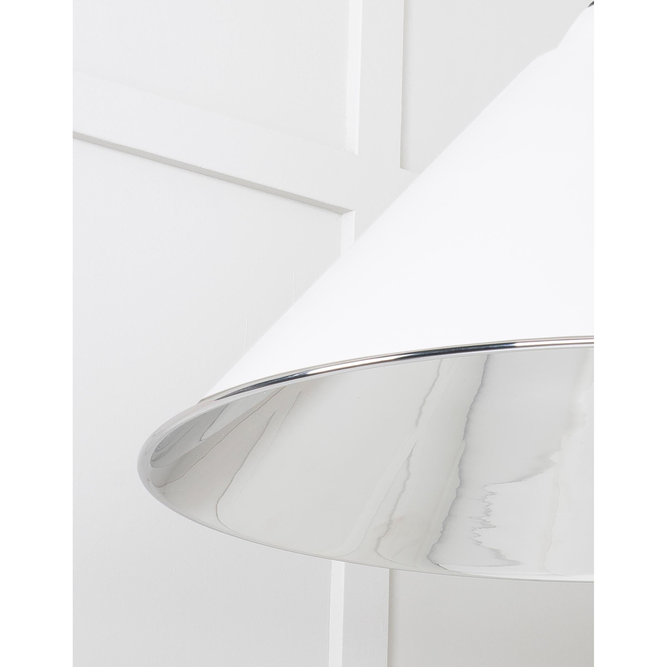 Smooth Nickel Hockley Pendant in Flock | From The Anvil - Hockley - From The Anvil - Yester Home