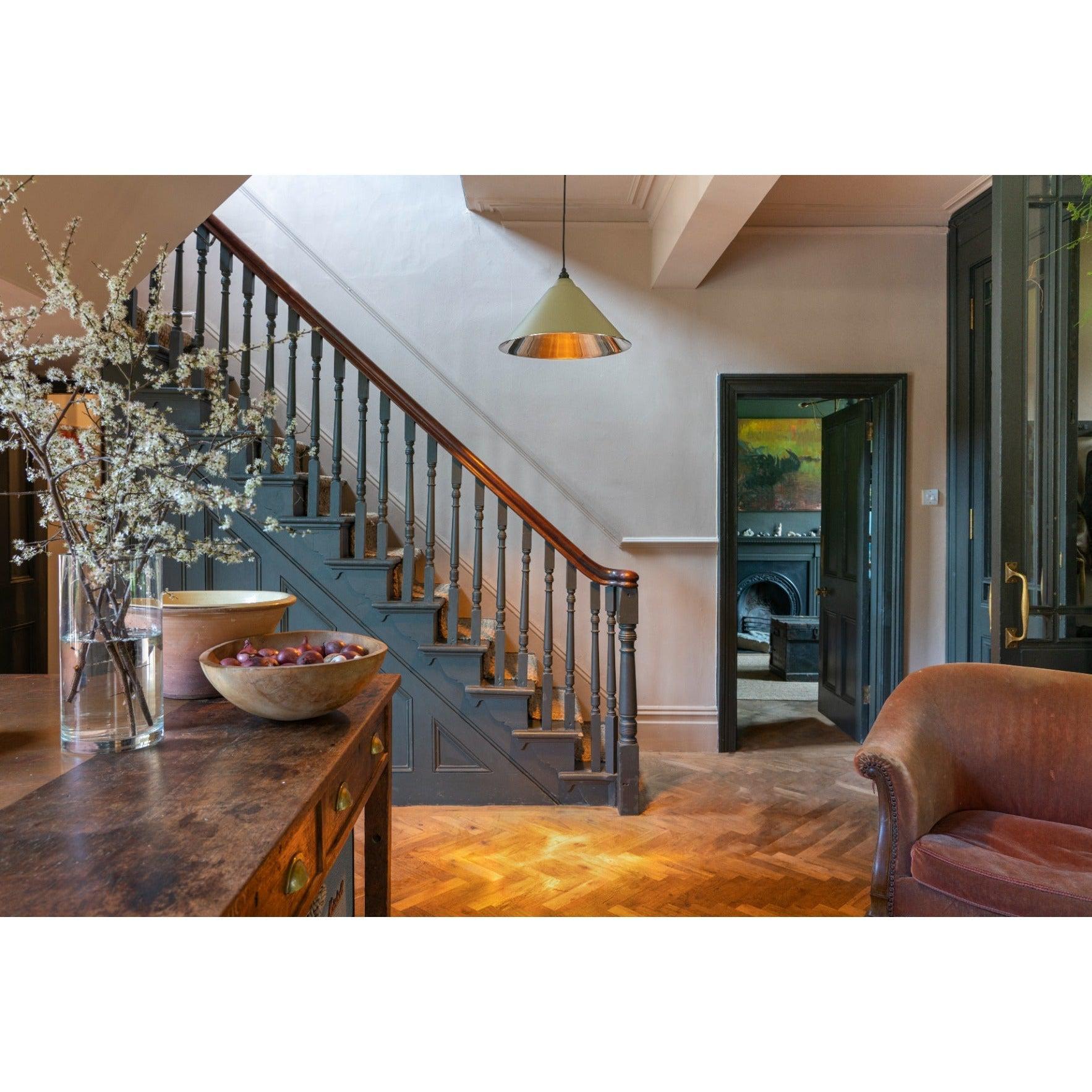 Smooth Nickel Hockley Pendant in Tump | From The Anvil-Hockley-Yester Home