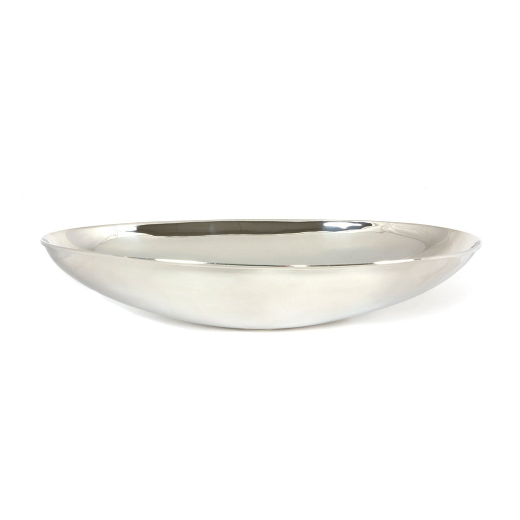 Smooth Nickel Oval Sink | From The Anvil-Sinks-Yester Home