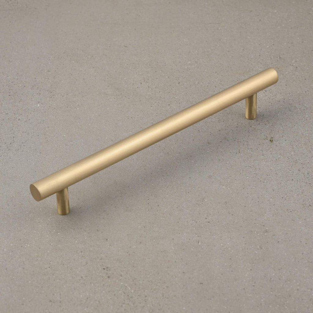 Solid Brass Round Bar Cabinet Handles-Cabinet Handles-Yester Home