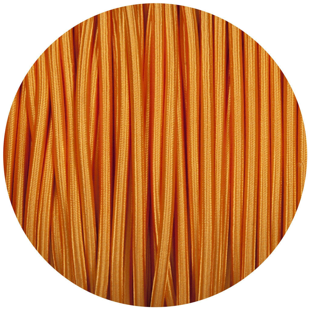 Souci Gold Round Fabric Braided Cable-Fabric Cable-Yester Home