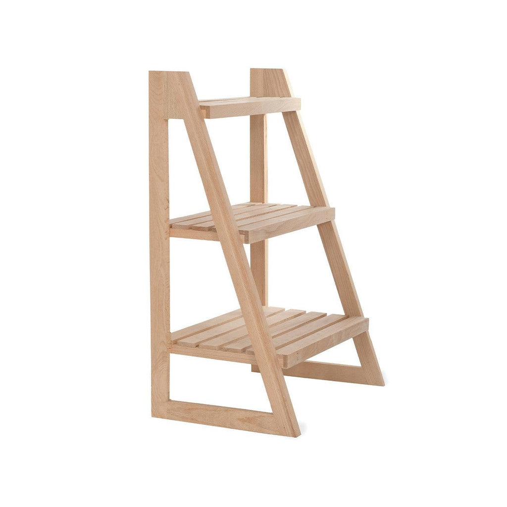 Southbourne Shelf Ladder Small - Beech-Bookcases & Shelving-Yester Home