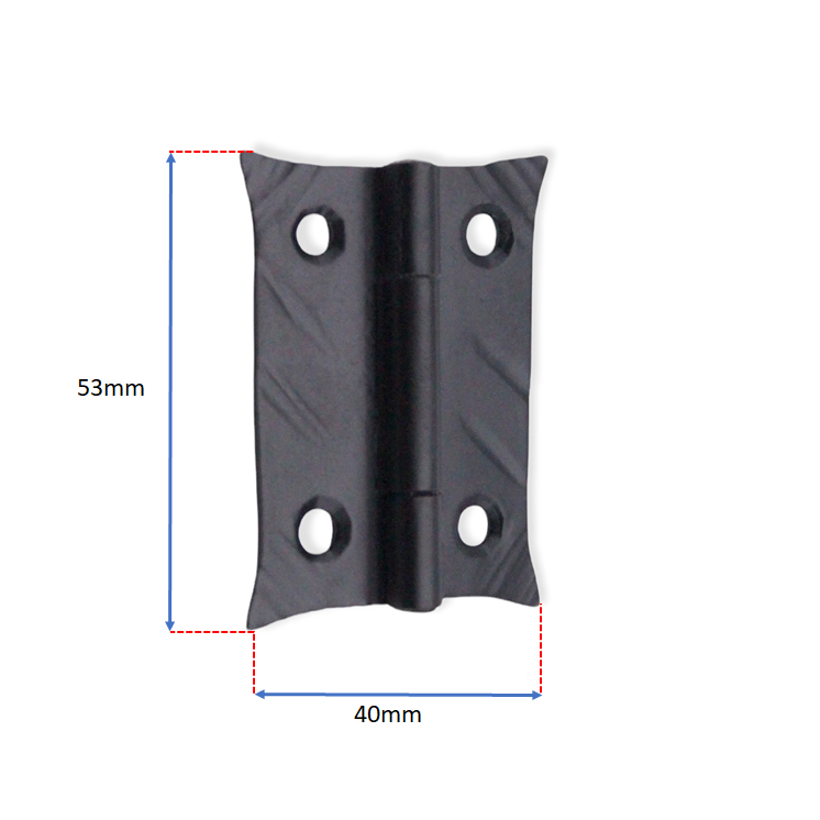 Spike Butt Hinges Small Matt Black-Hinges-Yester Home