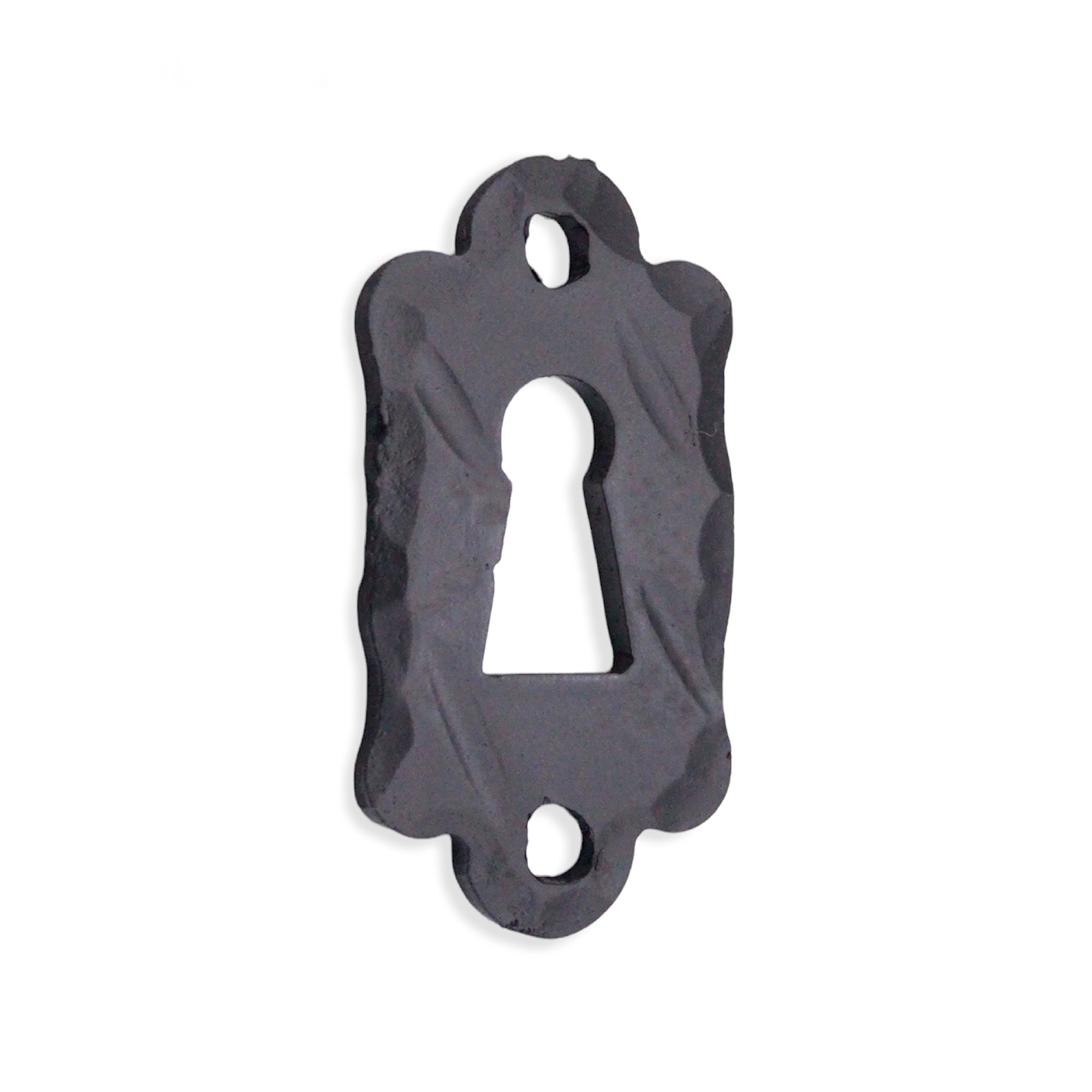 Spike Escutcheon Matt Black-Ferro Handforged Collection-Yester Home