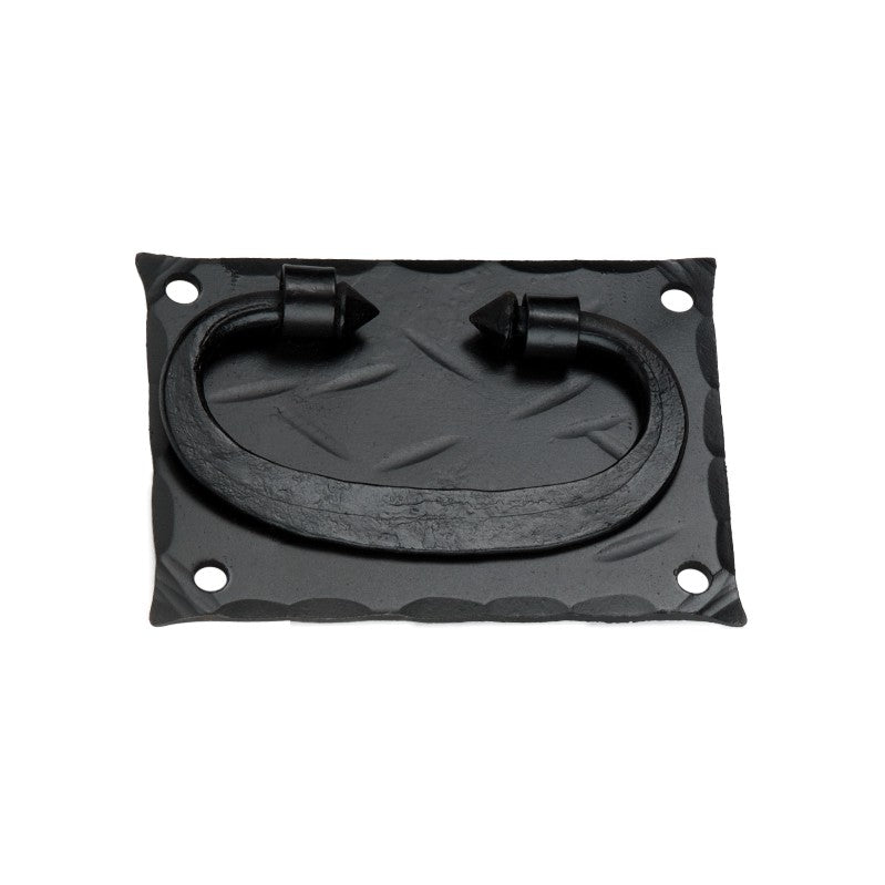 Spike Ring Drop Pull Matt Black-Ring Drop Pulls-Yester Home