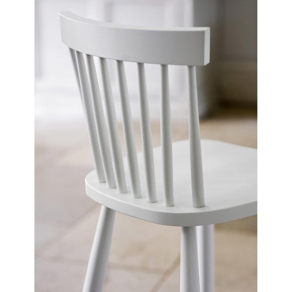 Spindle Bar Stool in Lily White - Beech-Indoor Furniture-Yester Home