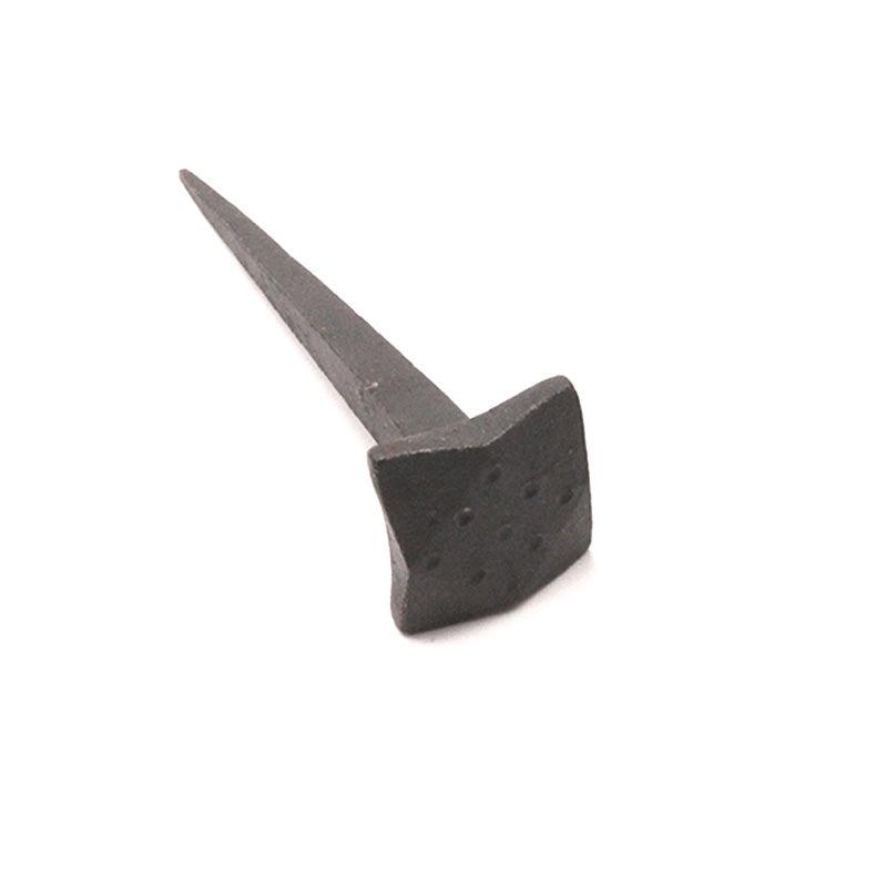 Square Dotted Head Iron Nail 1" x 3" Beeswax-Handforged Nails-Yester Home