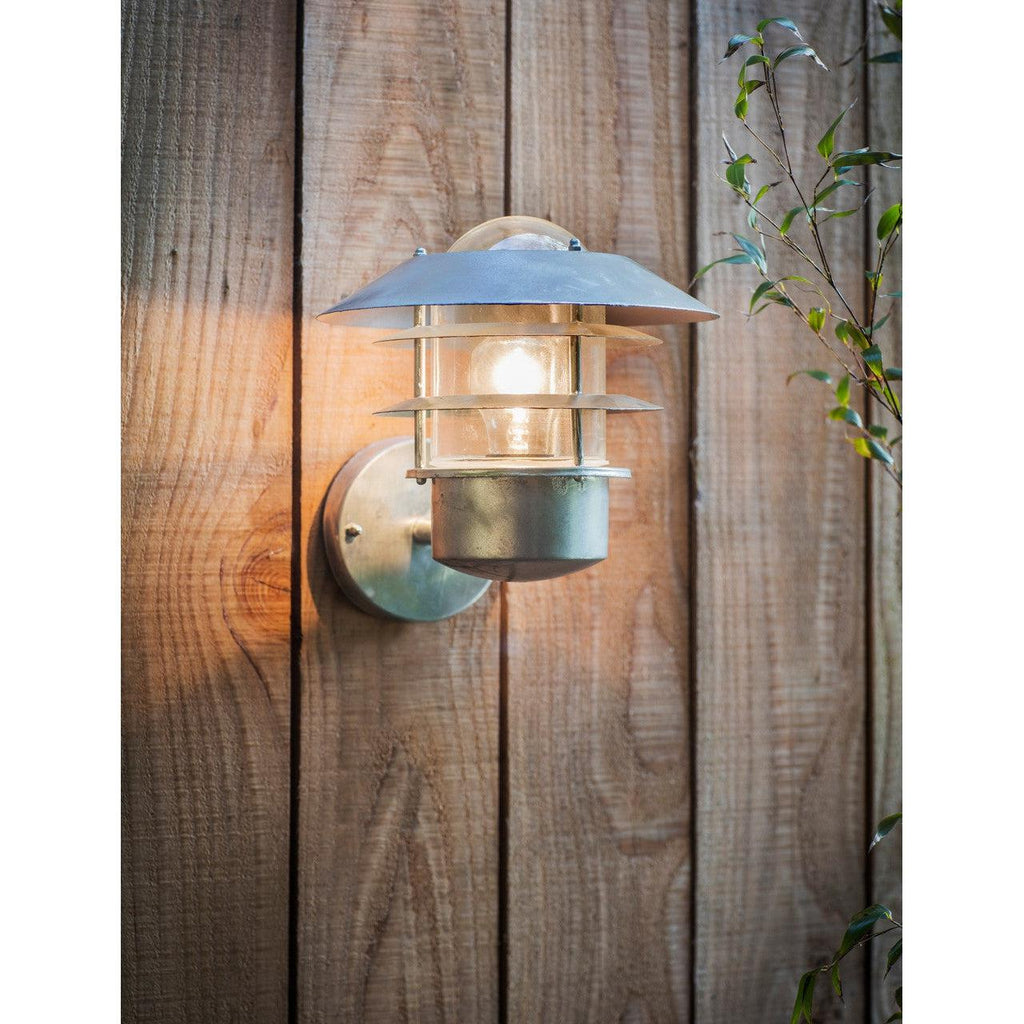 St Ives Strand Light - Galvanised Steel-Outdoor Lighting-Yester Home