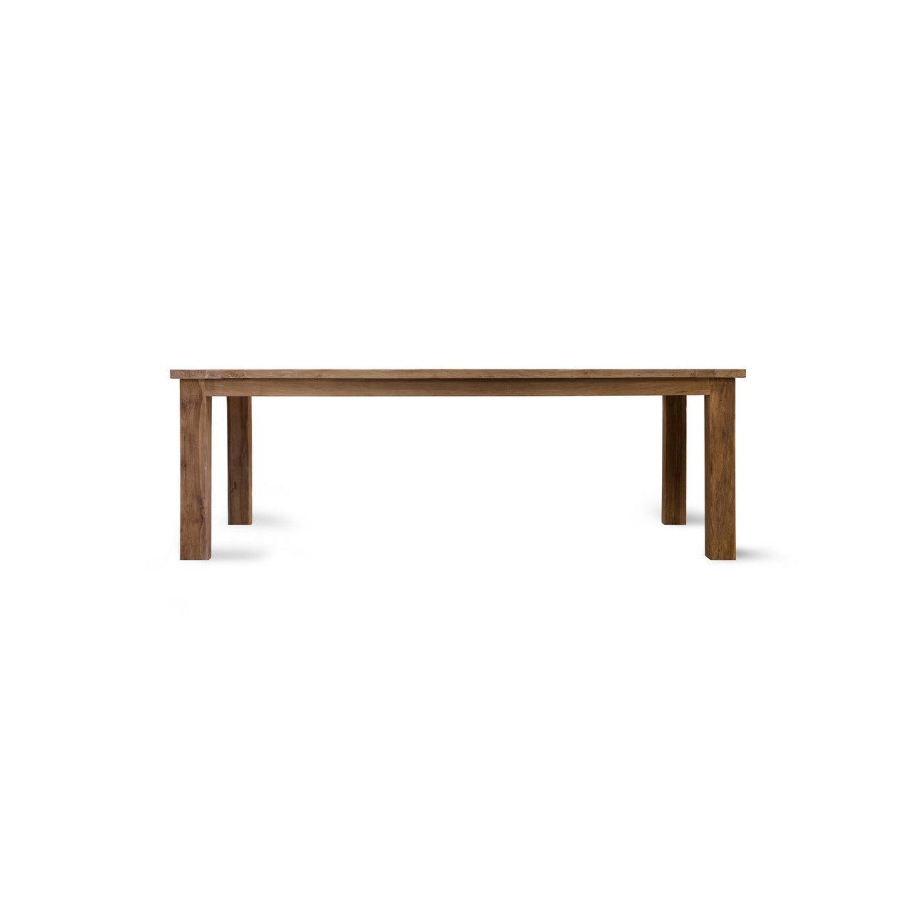 St Mawes Refectory Table, 10 Seater - Teak-Outdoor Dining Tables & Sets-Yester Home