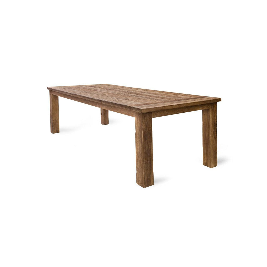 St Mawes Table - Reclaimed Teak-Outdoor Dining Tables & Sets-Yester Home