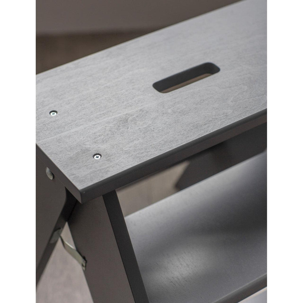 Step Stool in Charcoal - Birch Plywood-Indoor Furniture-Yester Home