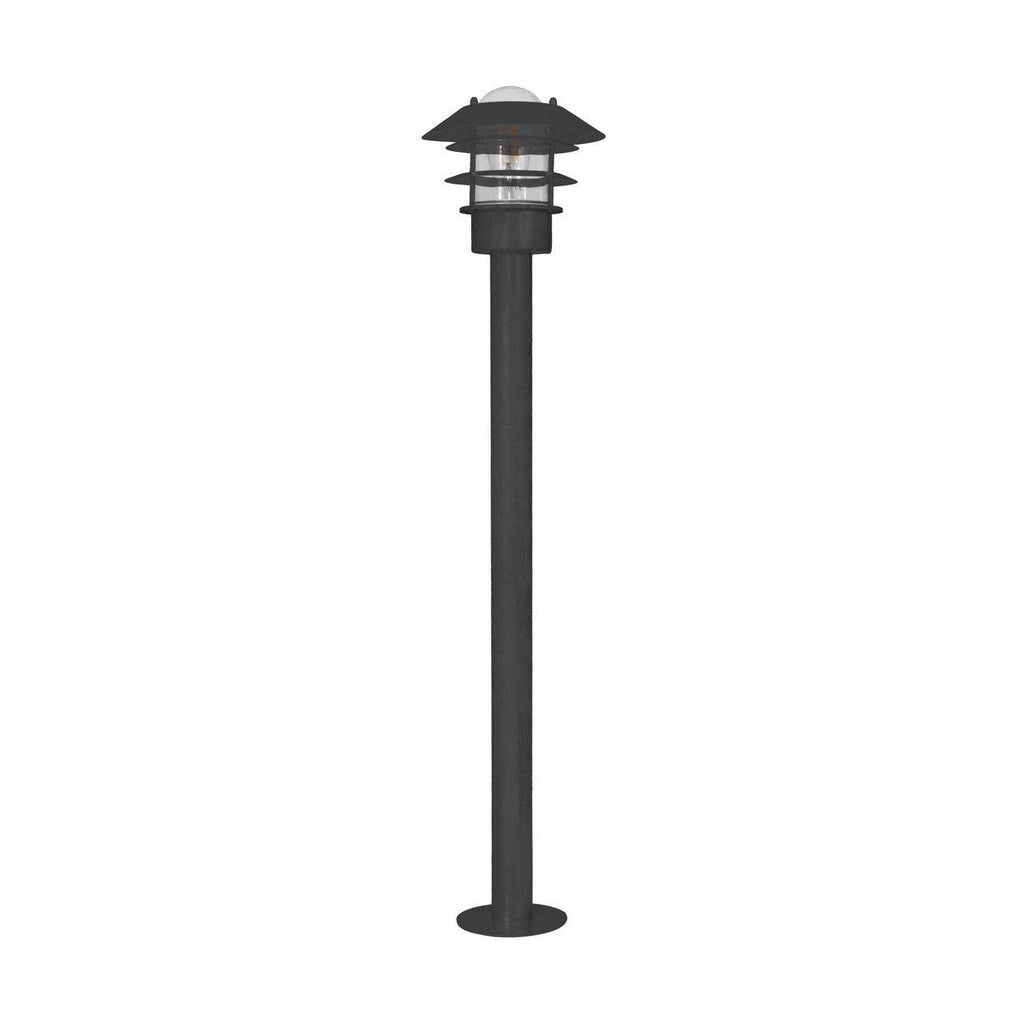 Strand Post Lamp in Carbon-Path Lights-Yester Home
