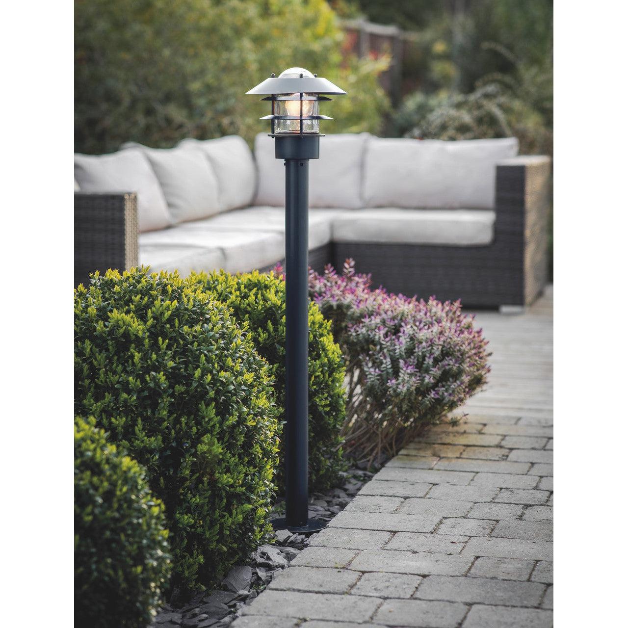 Strand Post Lamp in Carbon-Path Lights-Yester Home