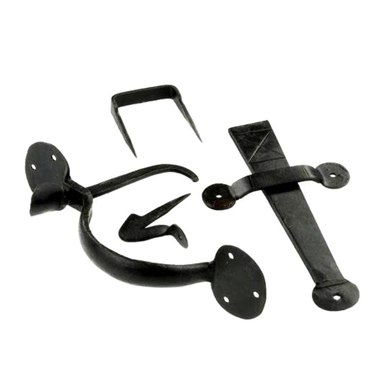 Suffolk Latch Penny End Beeswax-Handforged Latches & Hinges-Yester Home