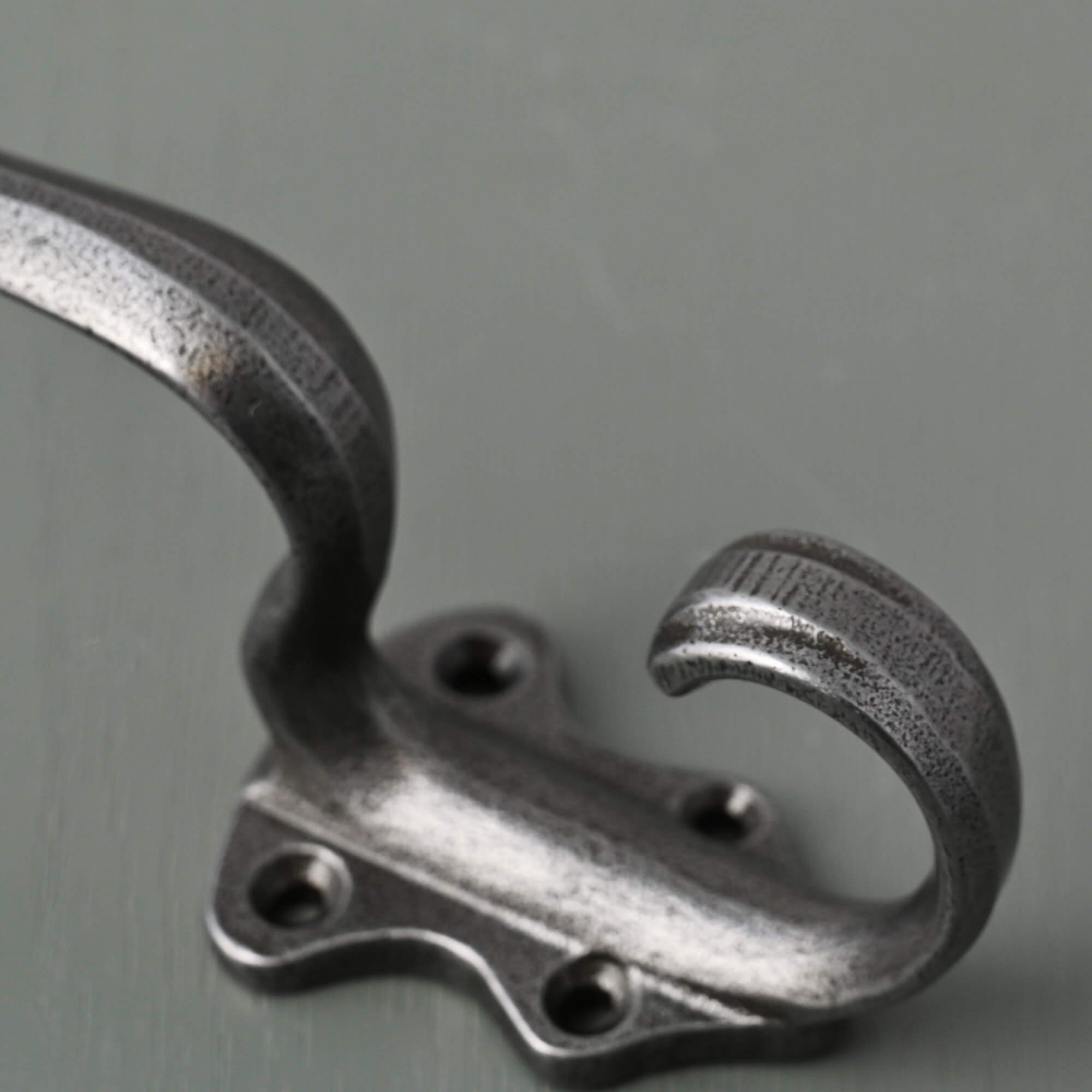 Swan Neck Cast Iron Hat & Coat Hook - Coat Hooks - Yester Home - Yester Home