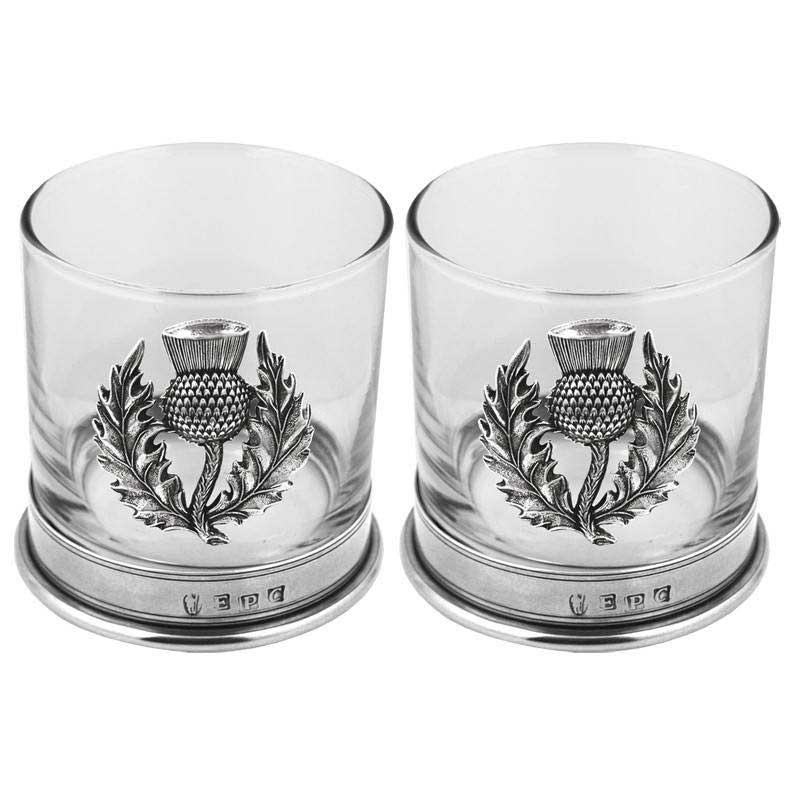 Thistle Double Tumbler Set-Tumblers-Yester Home