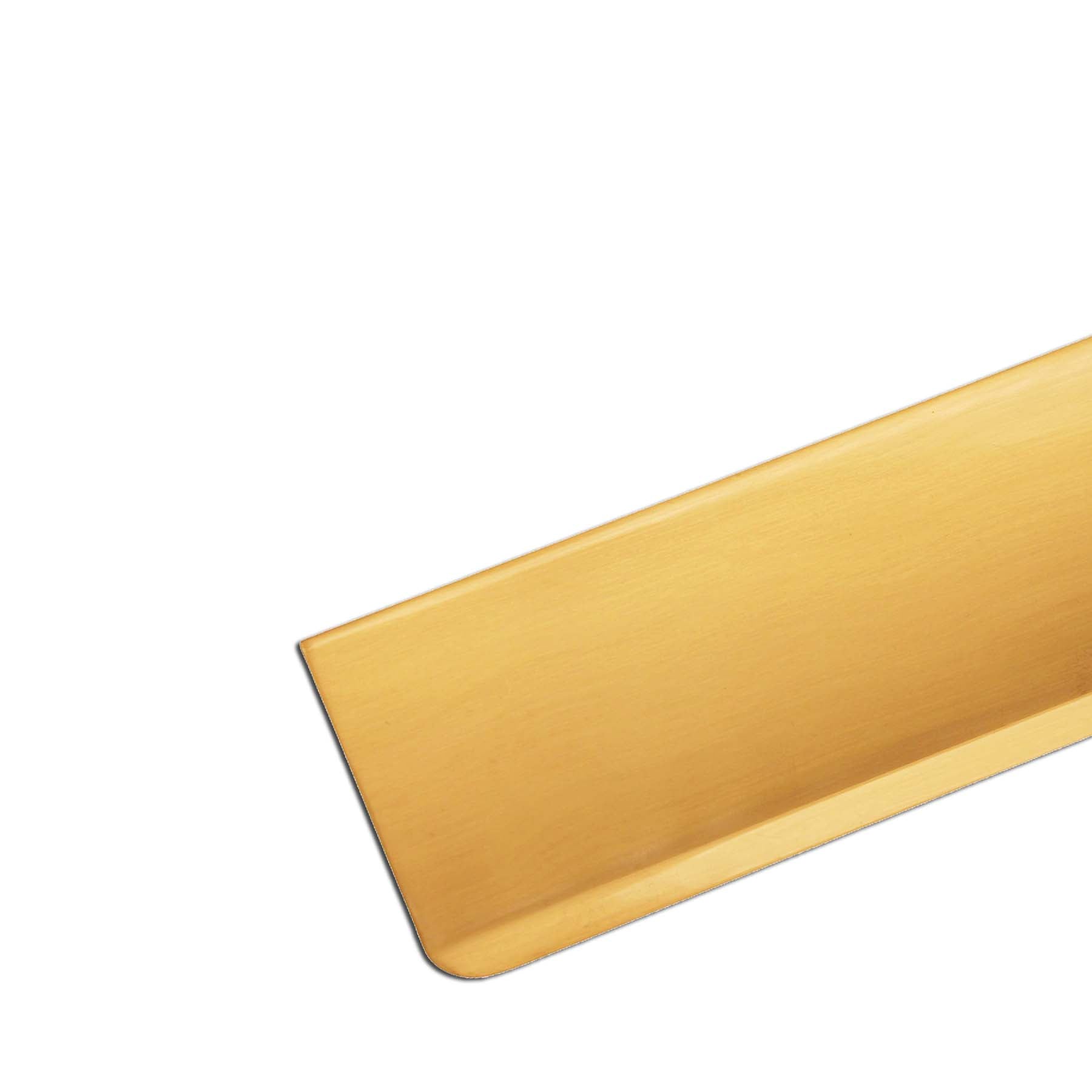 Tidy Flap 300 x 87mm Satin Brass-Finger Plates & Letter Plates-Yester Home