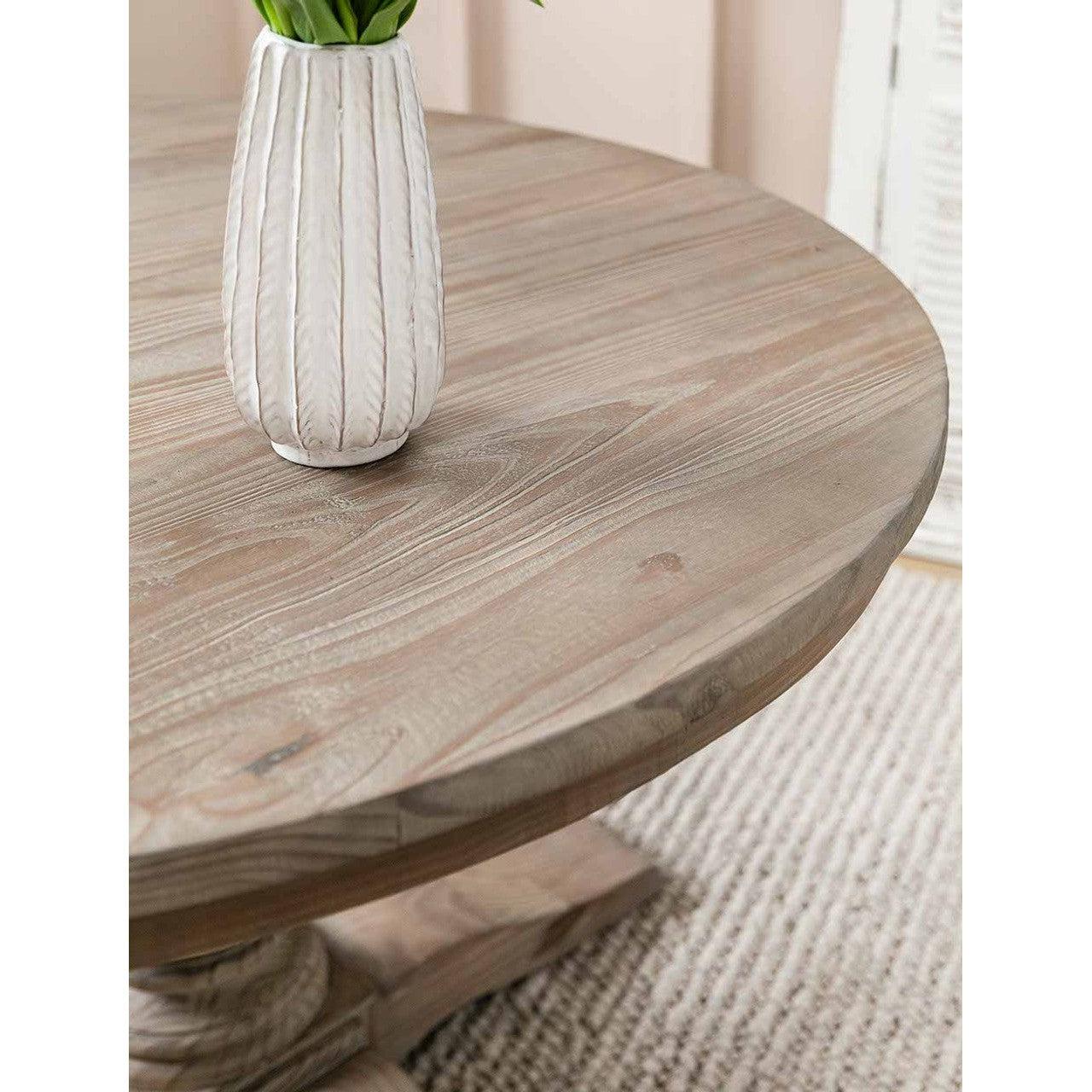 Topsham Round Dining Table | Natural - Dining Tables & Sets - Garden Trading - Yester Home