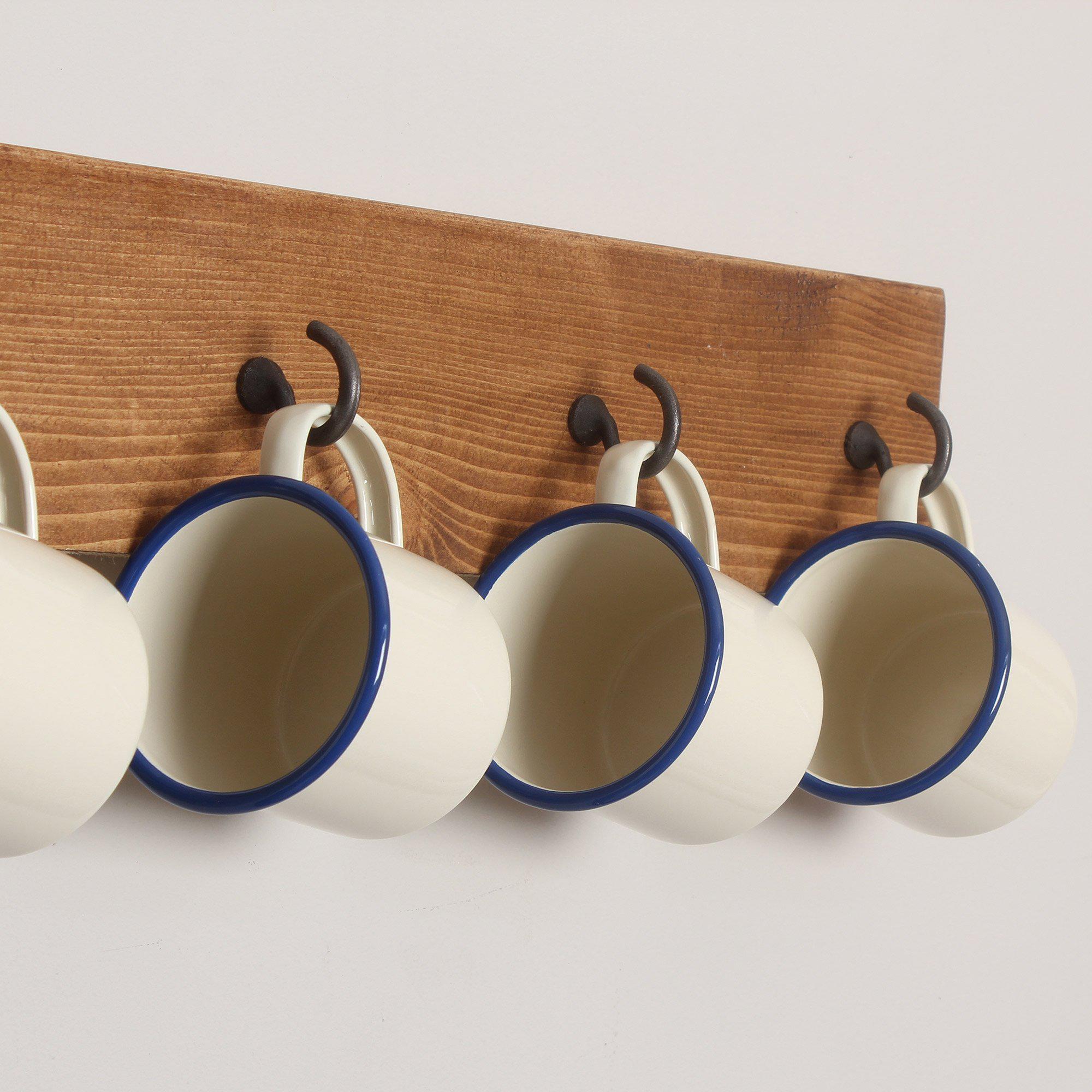Traditional Iron Cup Hook-Pegs & Racks-Yester Home