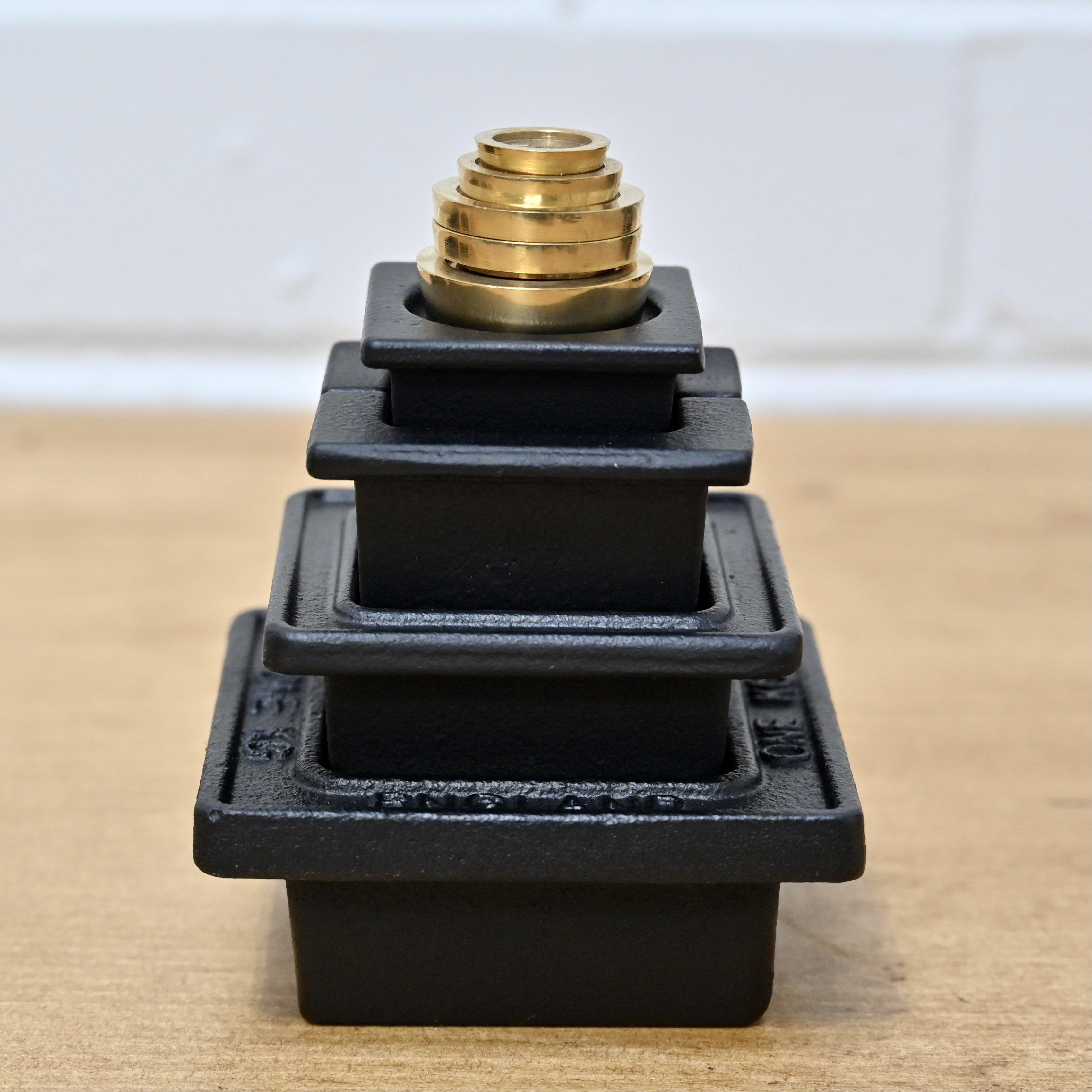 Traditional Robert Welch Cast Iron Metric Weights-Scales & Weights-Yester Home