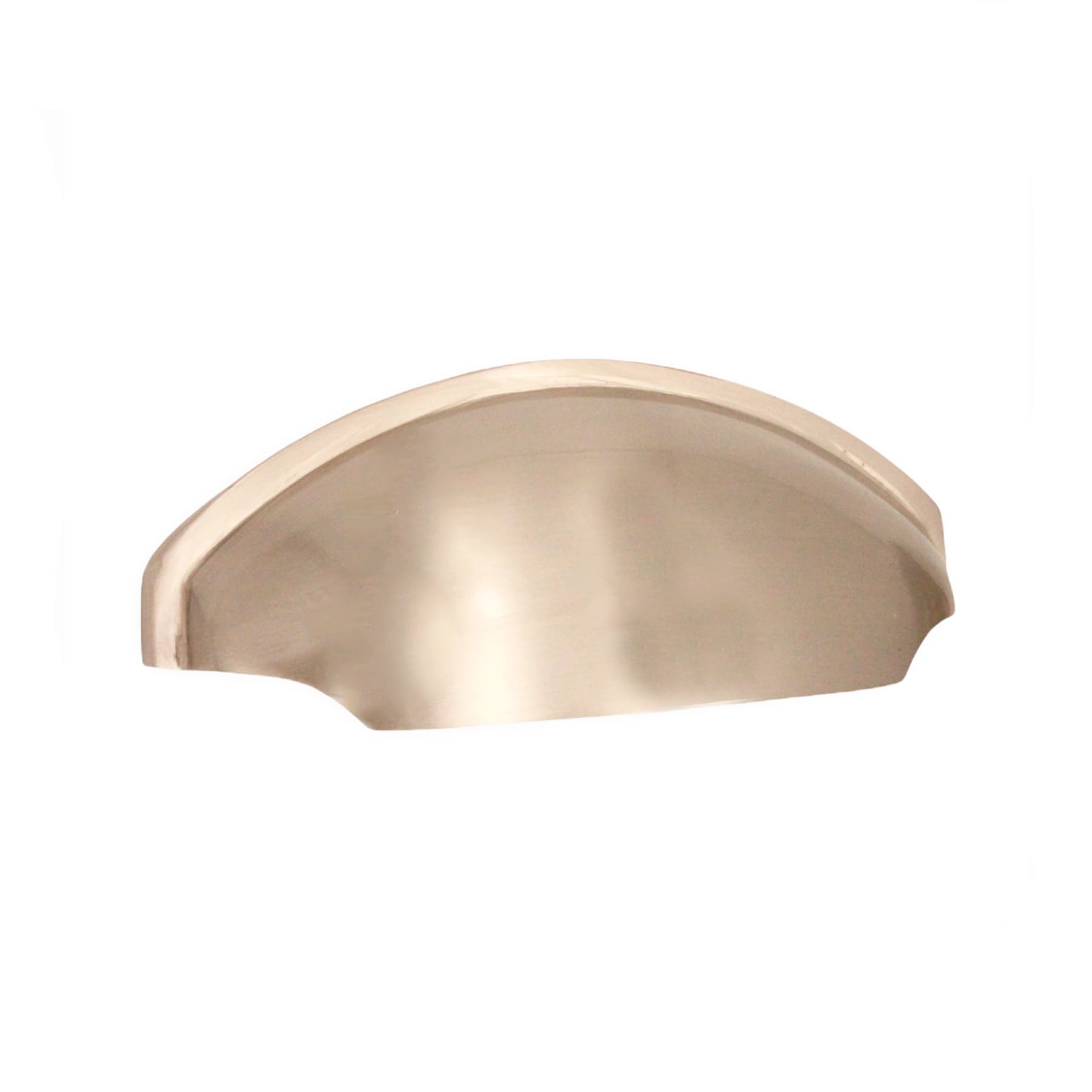 Tulip Cup Drawer Pull Polished Nickel-Cupboard Pulls-Yester Home