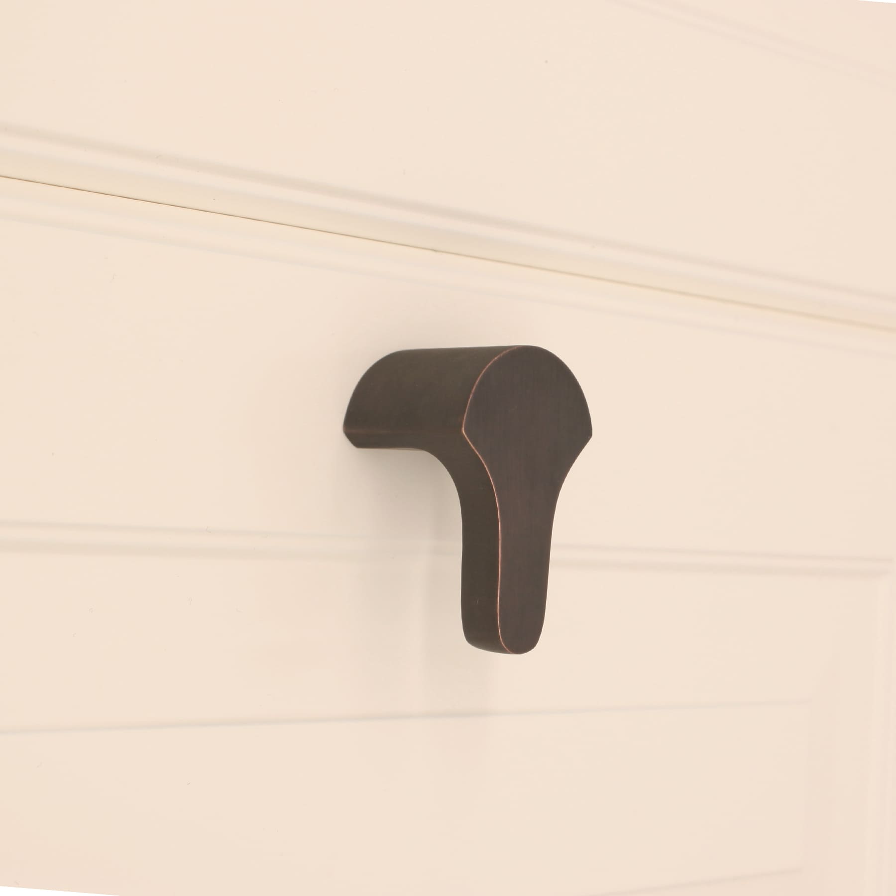 Tulip Drop Pull Aged Bronze-Cupboard Pulls-Yester Home