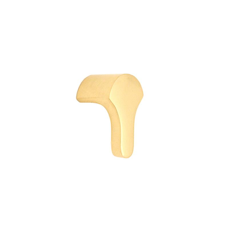 Tulip Drop Pull Polished Brass-Cupboard Pulls-Yester Home