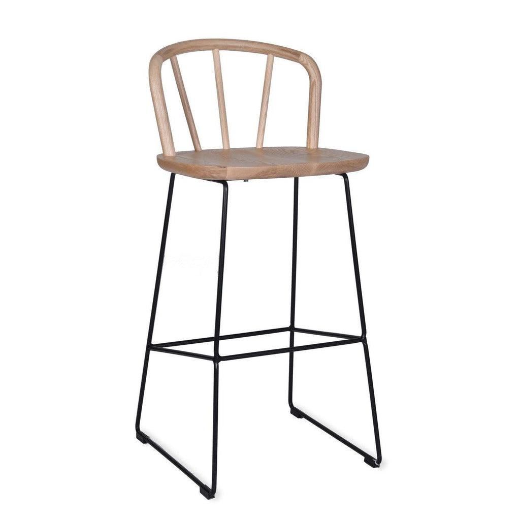 Uley Bar Stool - Ash-Indoor Furniture-Yester Home