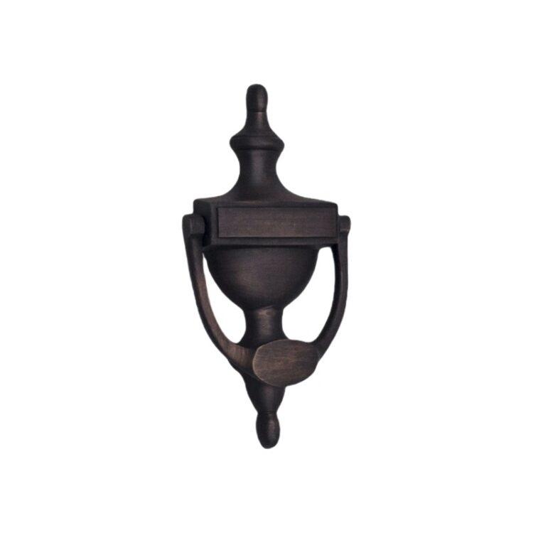 Victorian Door Knocker 150mm Aged Bronze-Door Knockers-Yester Home