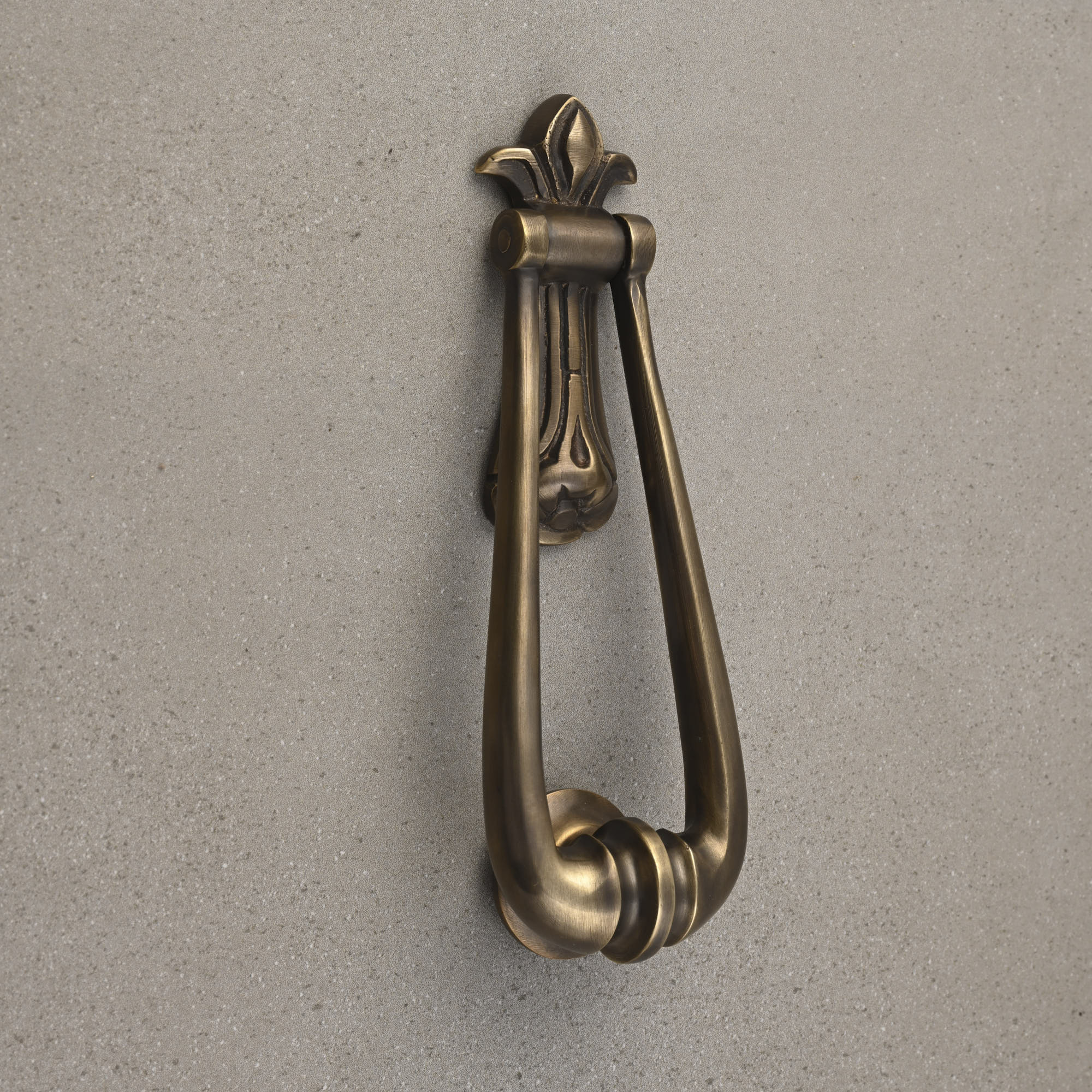 Victorian Door Knocker | Solid Brass-Door Knocker-Yester Home