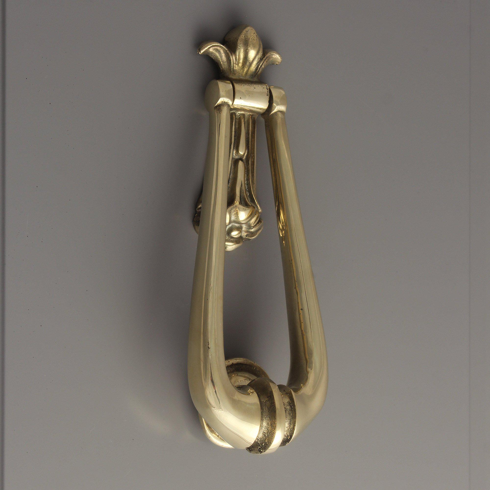 Victorian Door Knocker | Solid Brass-Door Knocker-Yester Home