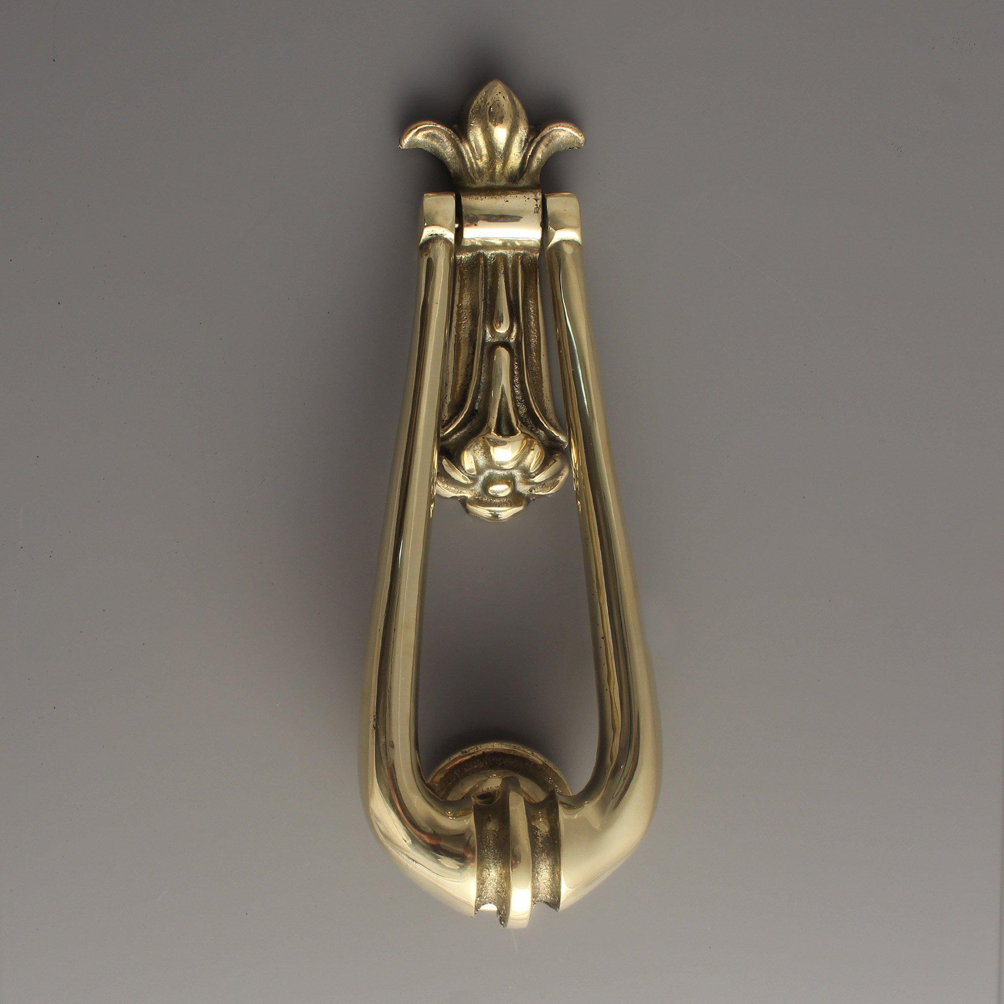 Victorian Door Knocker | Solid Brass-Door Knocker-Yester Home