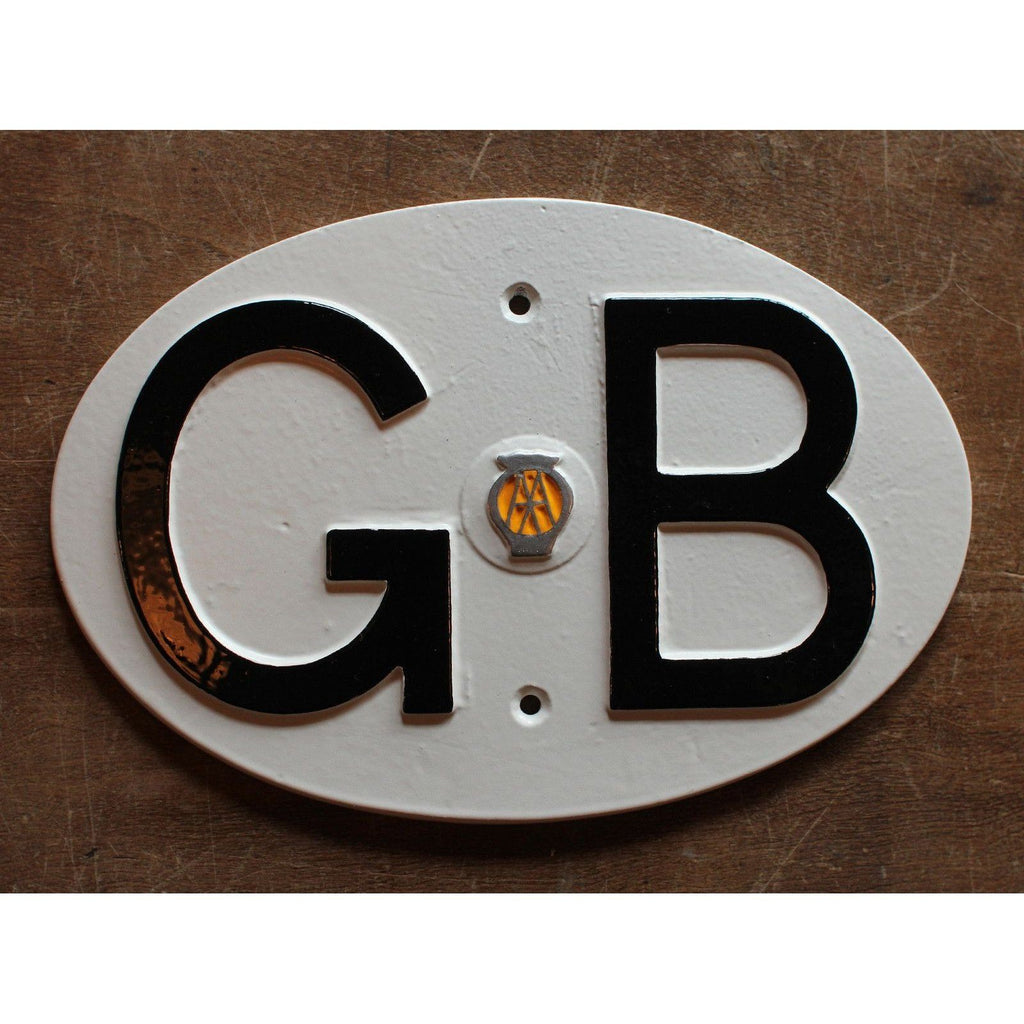 Vintage GB AA Touring Badge-Automobilia-Yester Home
