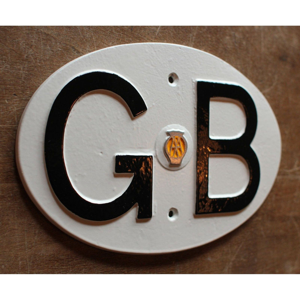 Vintage GB AA Touring Badge-Automobilia-Yester Home