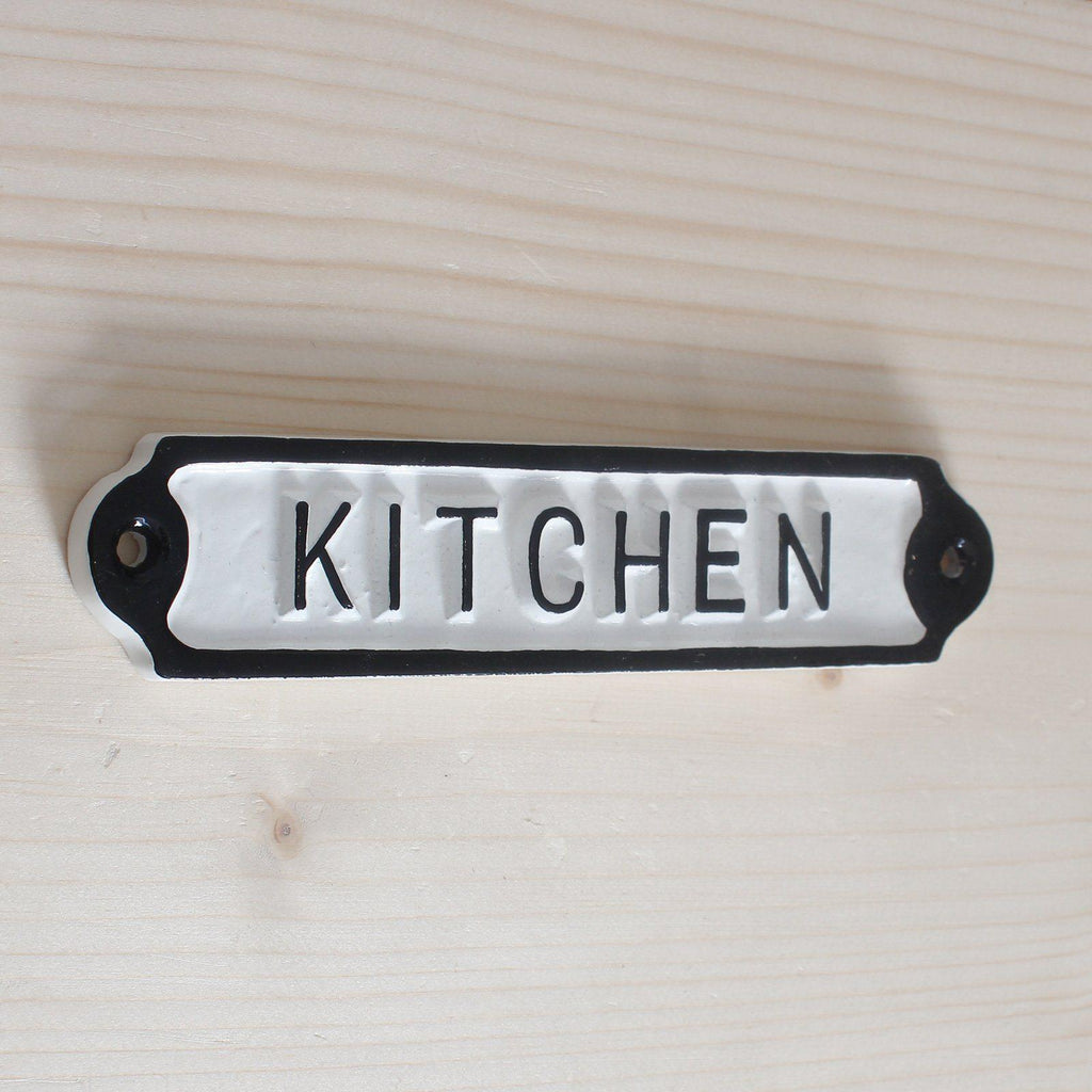 Vintage Kitchen Sign-Room Signs-Yester Home
