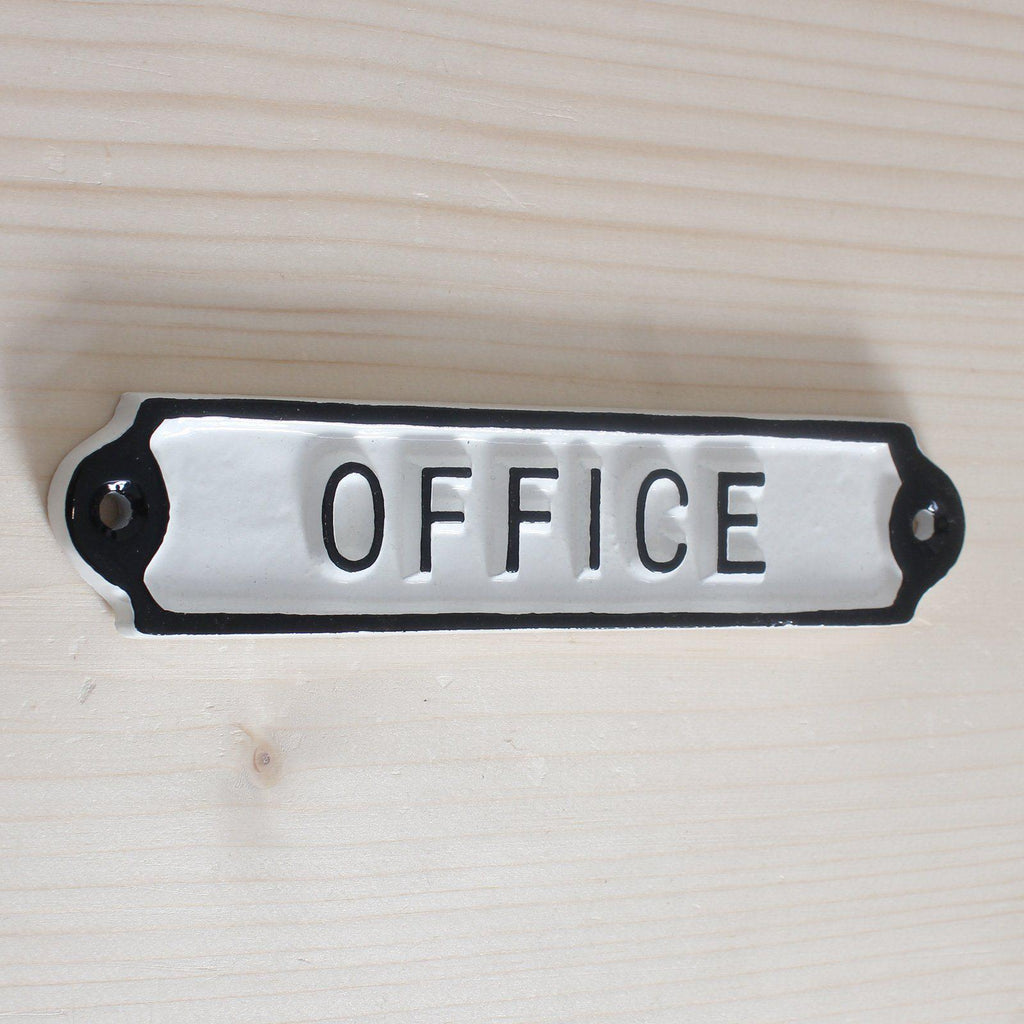 Vintage Office Sign-Room Signs-Yester Home