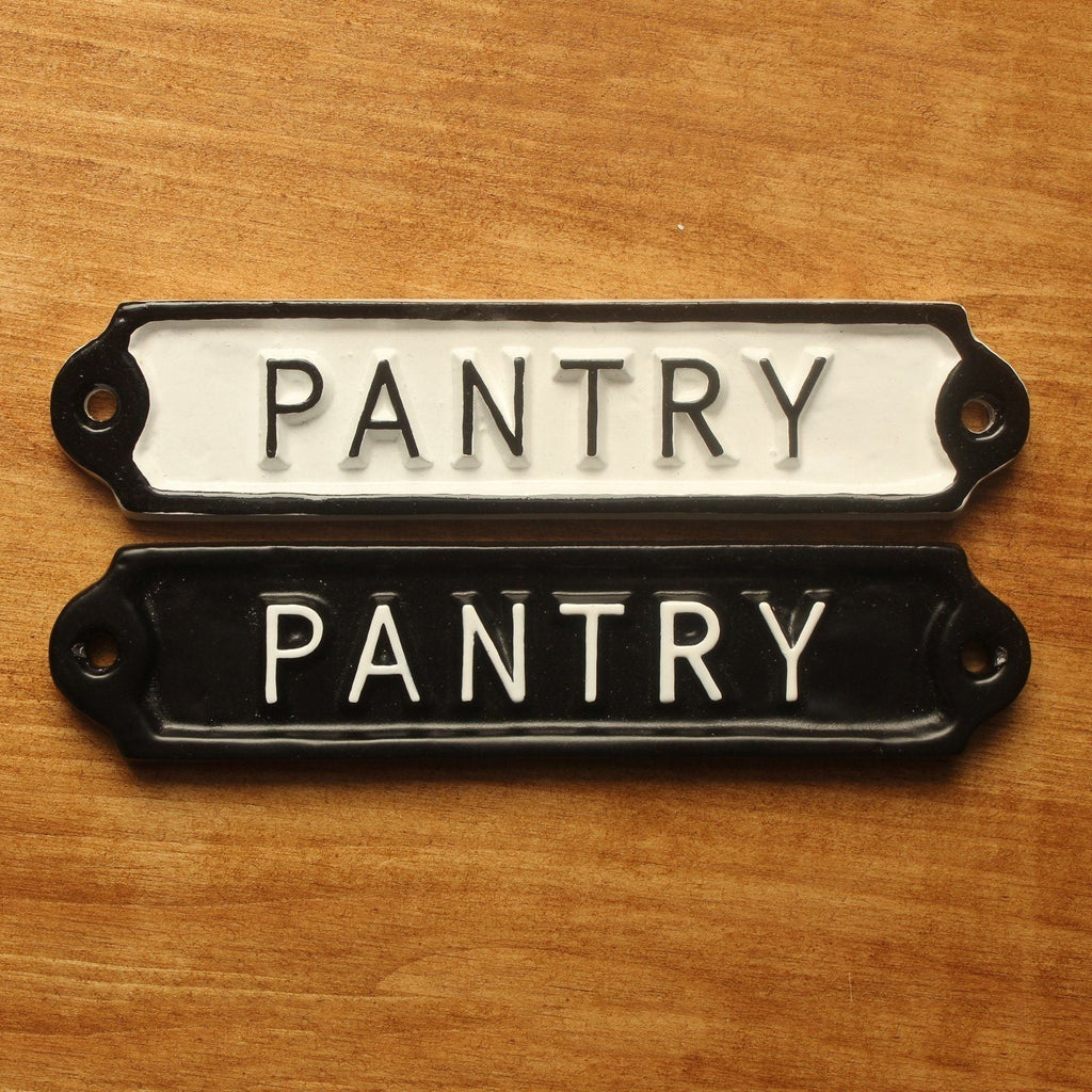 Vintage Style Pantry Sign-Room Signs-Yester Home