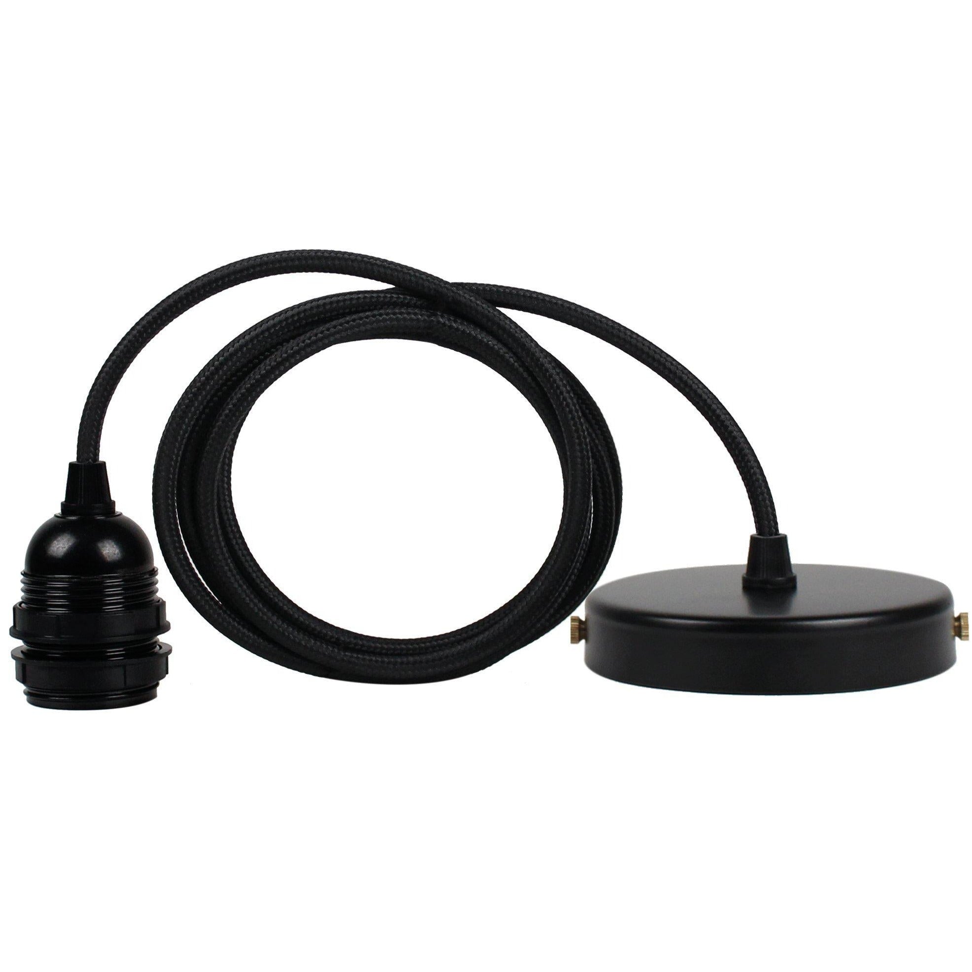 Vintlux E27 Bakelite Pendant Set-Cordsets-Yester Home